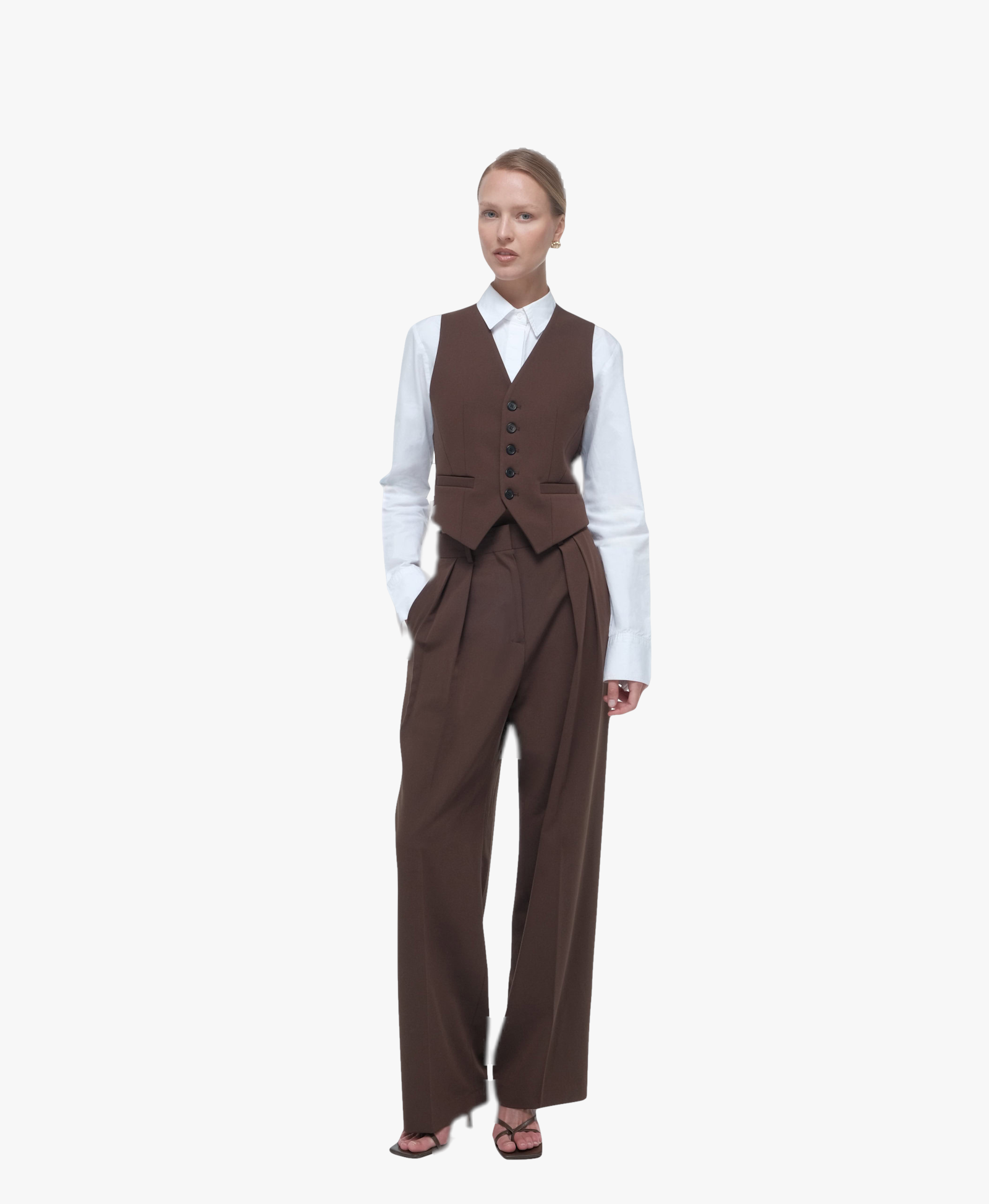 Tailored suit trousers made by AFTERHOURS