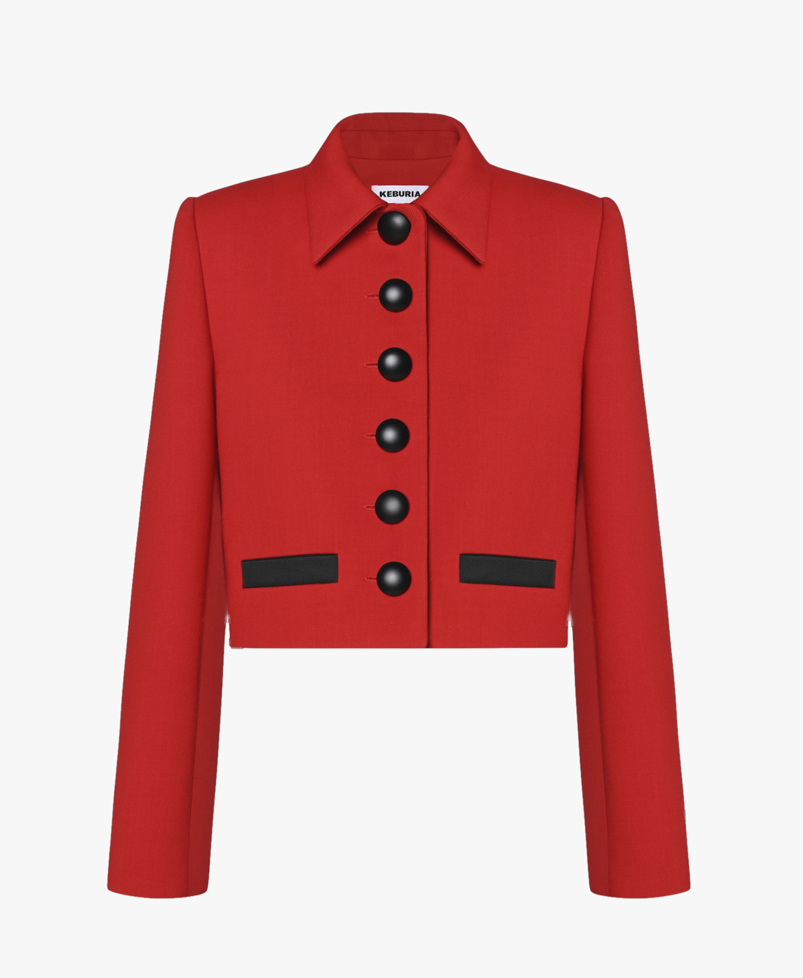 SINGLE-BREASTED JACKET made by KEBURIA