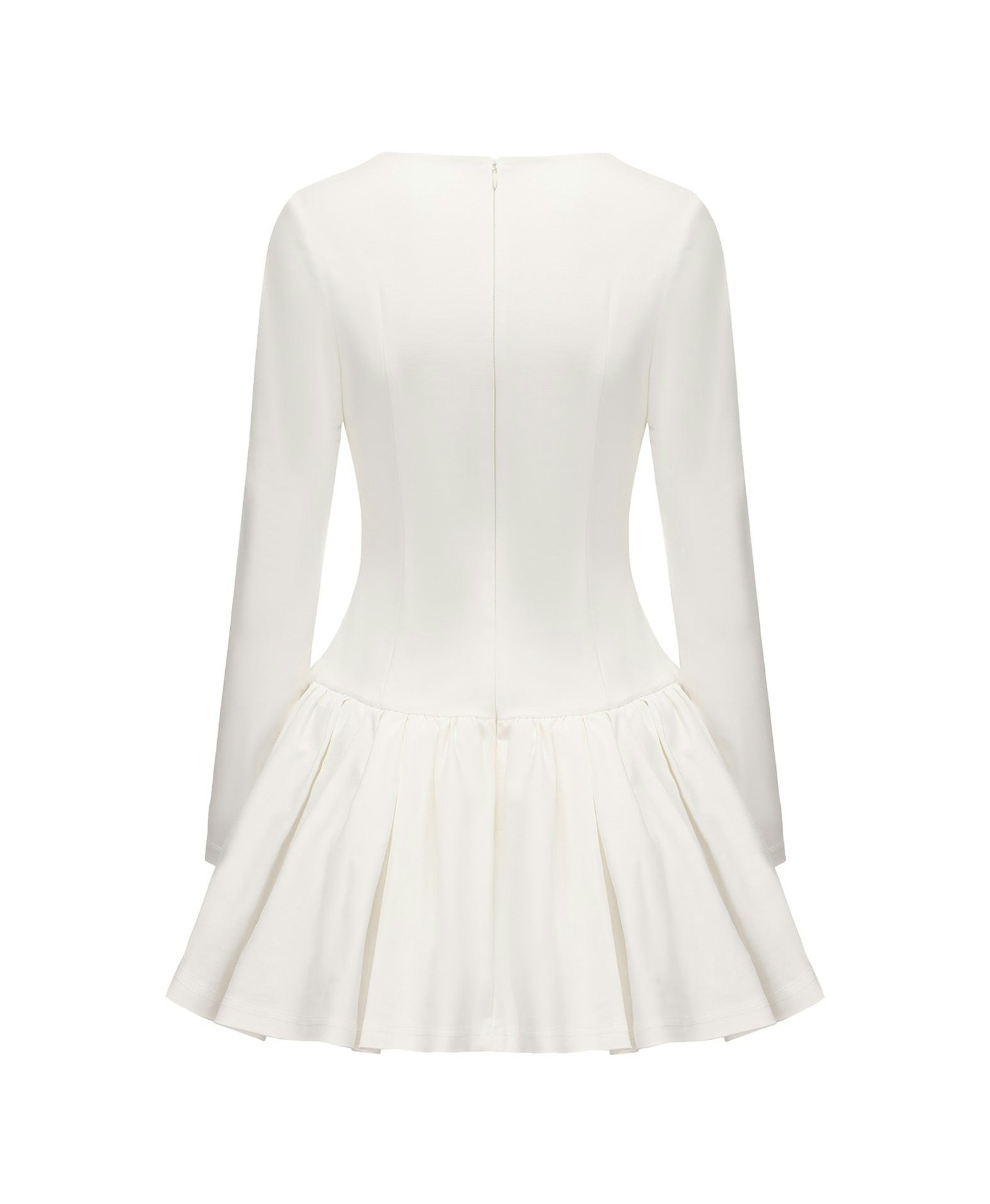 Audrina Dress (White) made by Nana Jacqueline