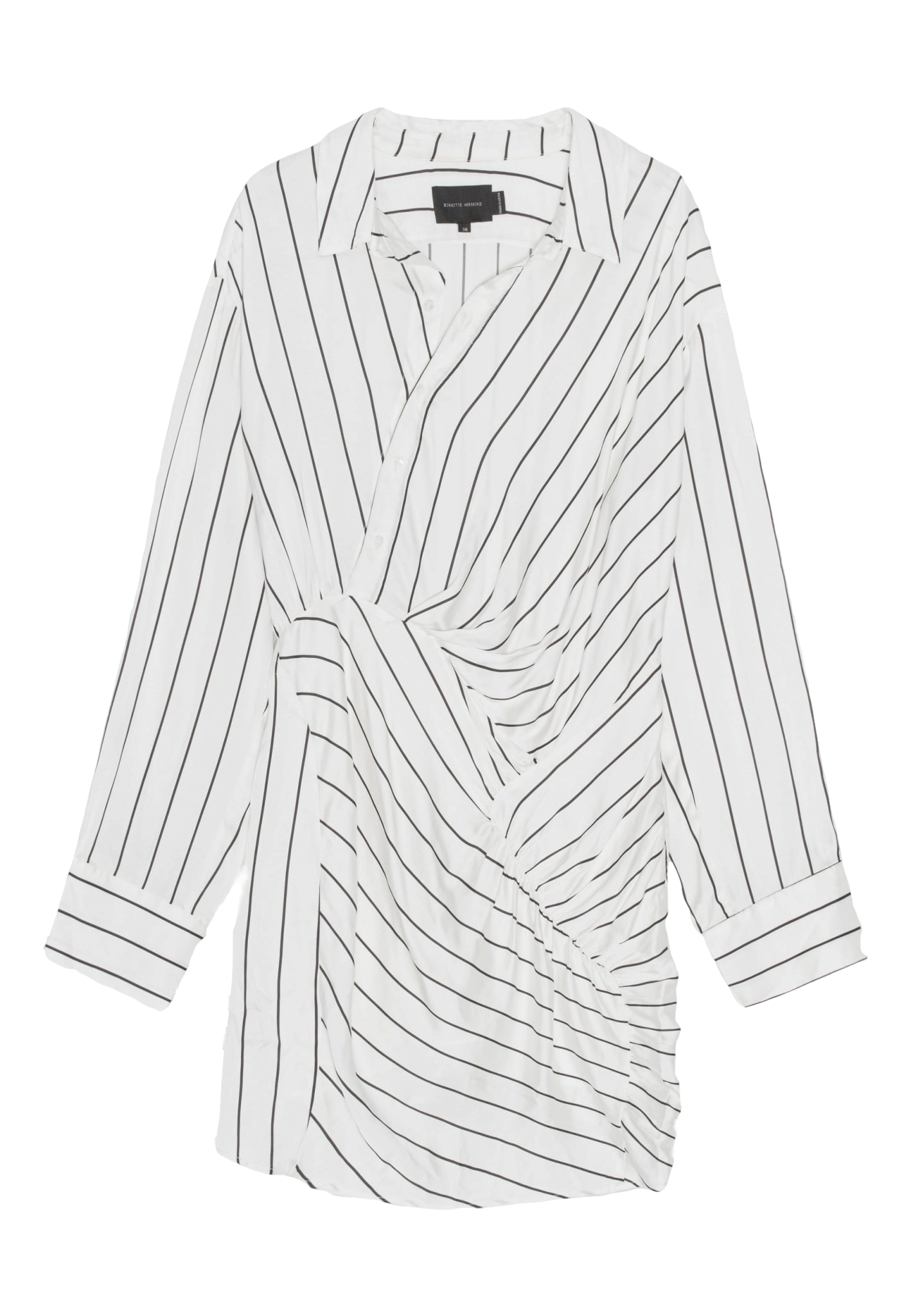 Birgitte Herskind Dorthea Dress Ltd. - Small Stripe Bw In White