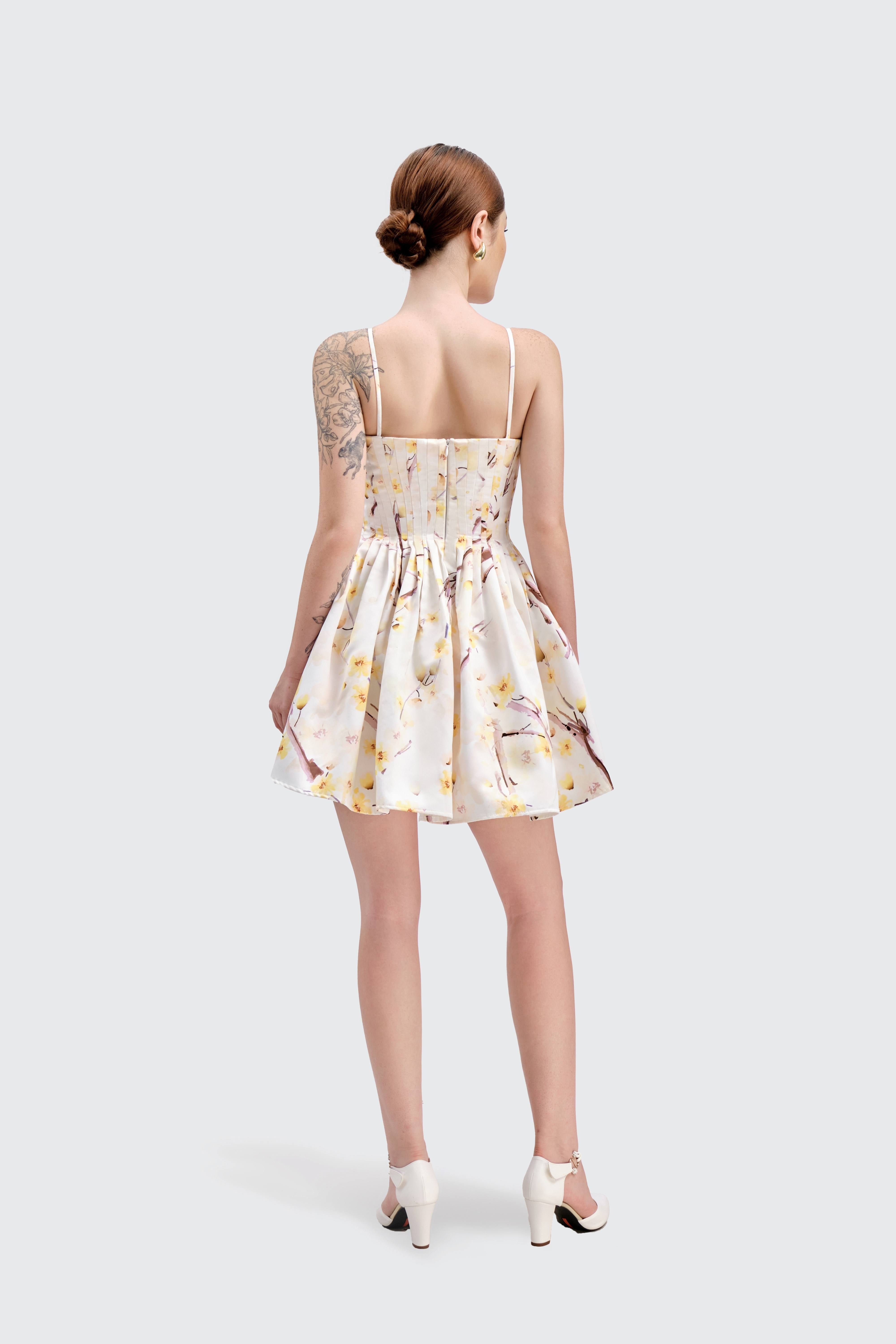 Shop Justin Tong Denny Mini Dress