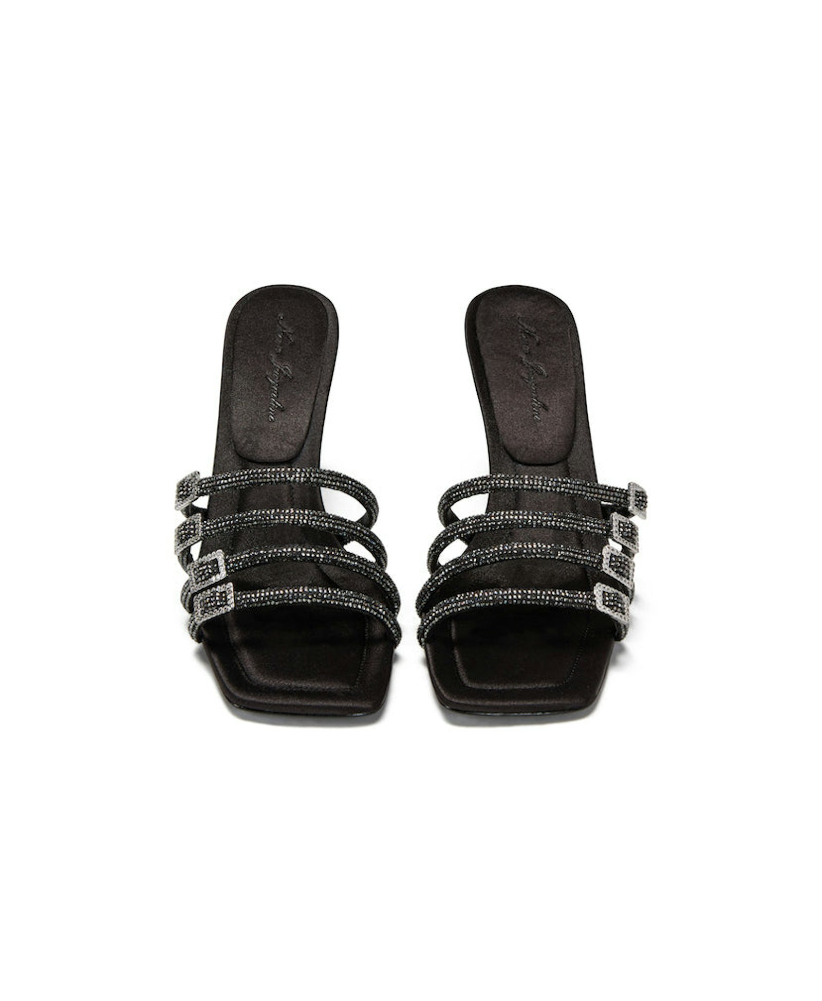 Black Shay Sandals (Final Sale) in Black made by Nana Jacqueline