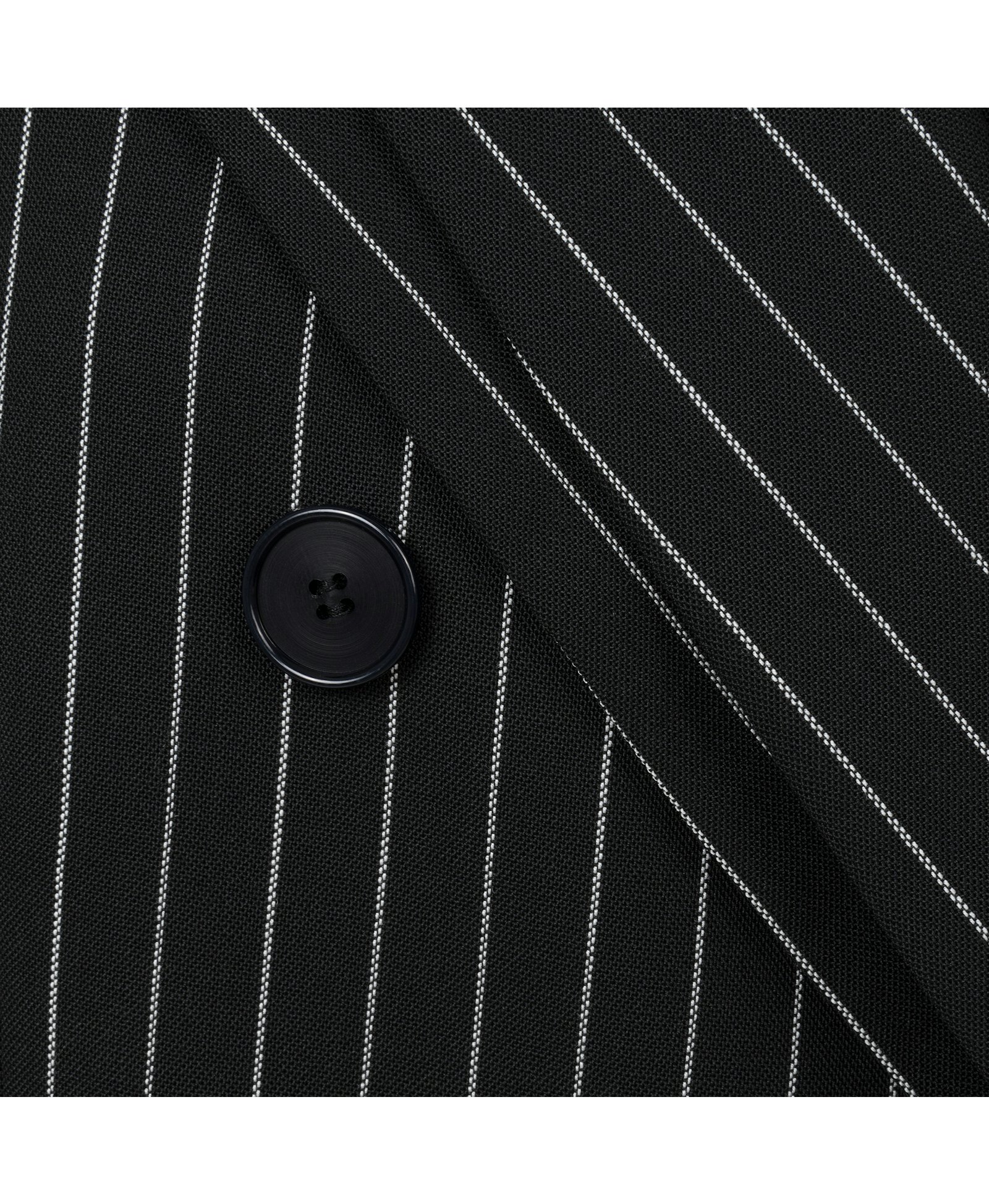 Striped Open Back Blazer made by Wiktoria Frankowska