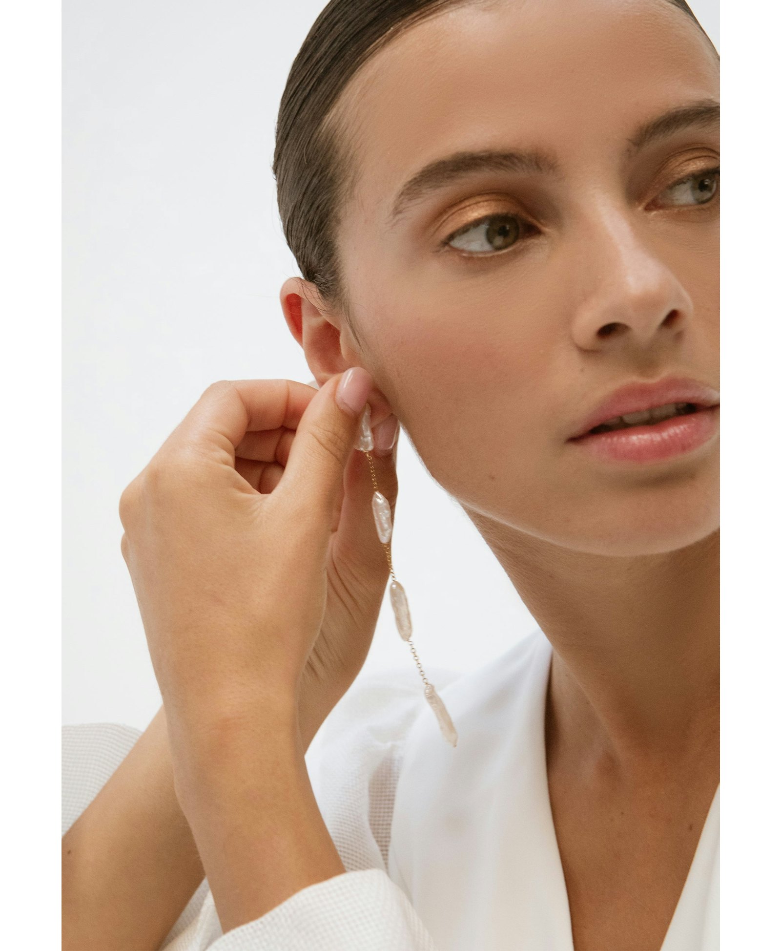 Pendientes Iris Perlas Keshi made by Lavani Jewels