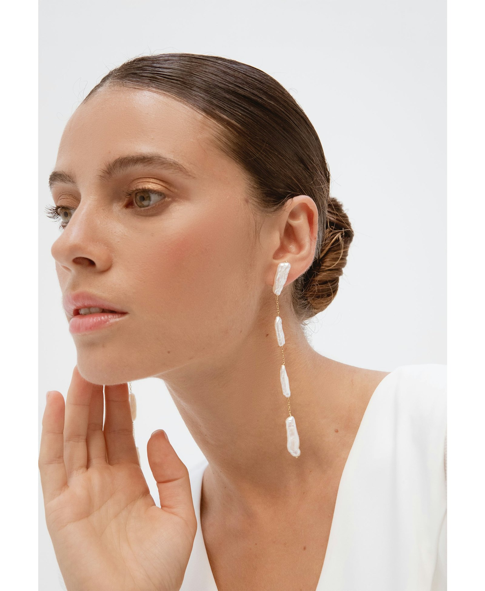 Pendientes Iris Perlas Keshi made by Lavani Jewels