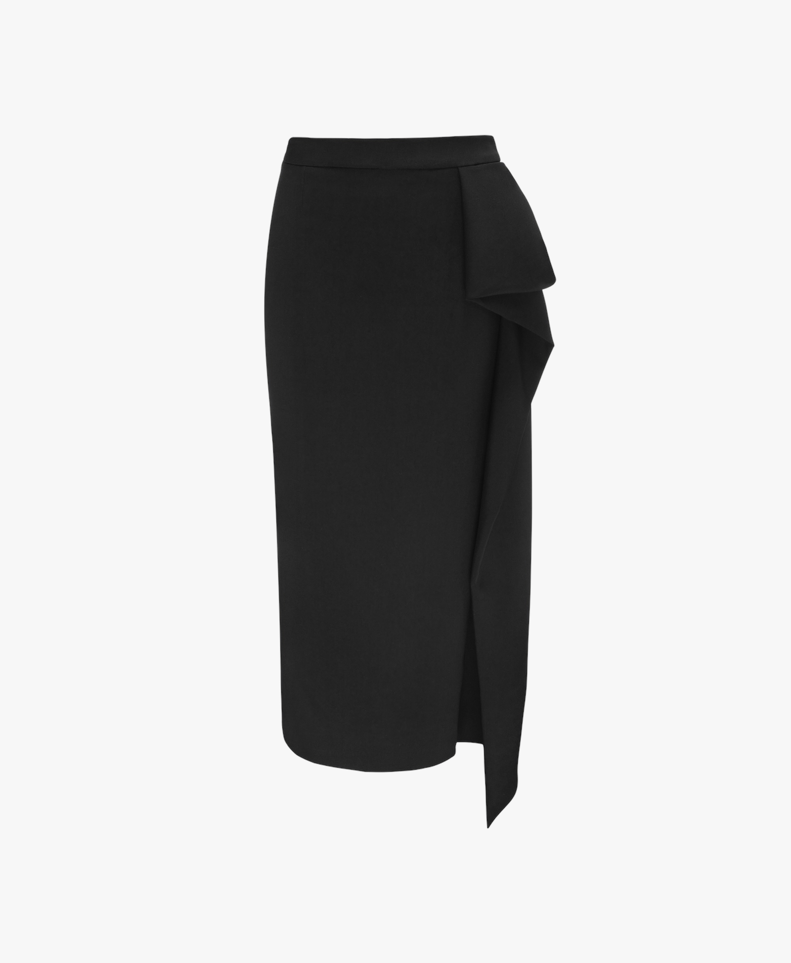 Maxi Skirt With Updo In Black made by YAVORSKA