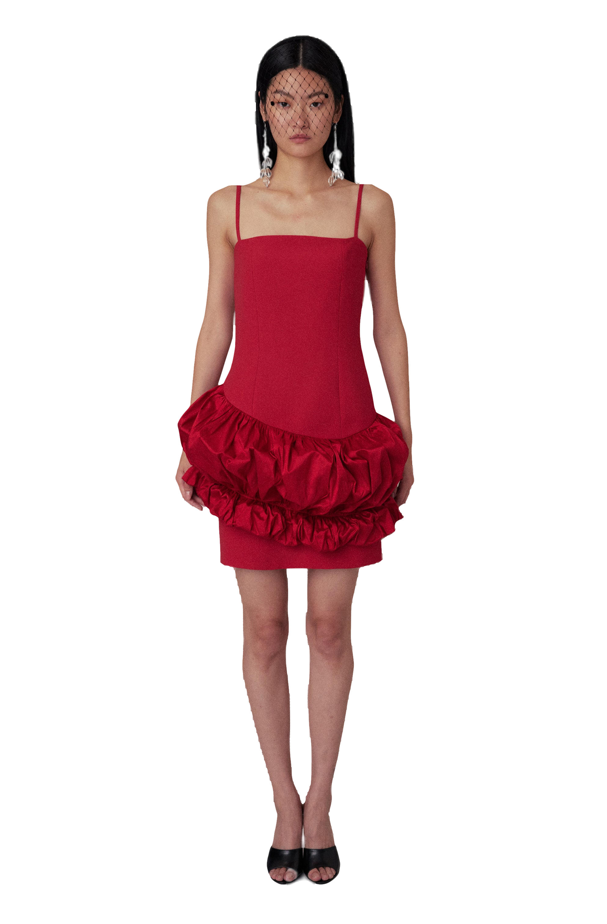 Shop Filiarmi Mavis Dress In Red