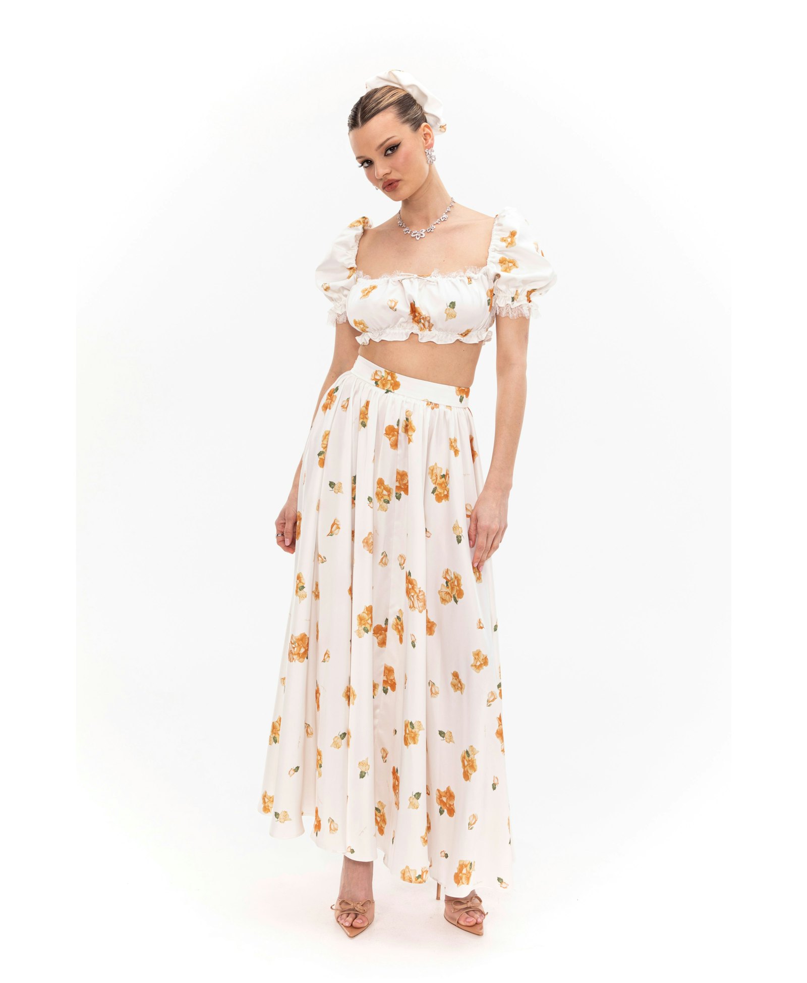 Theodora Skirt (Floral) made by Nana Jacqueline