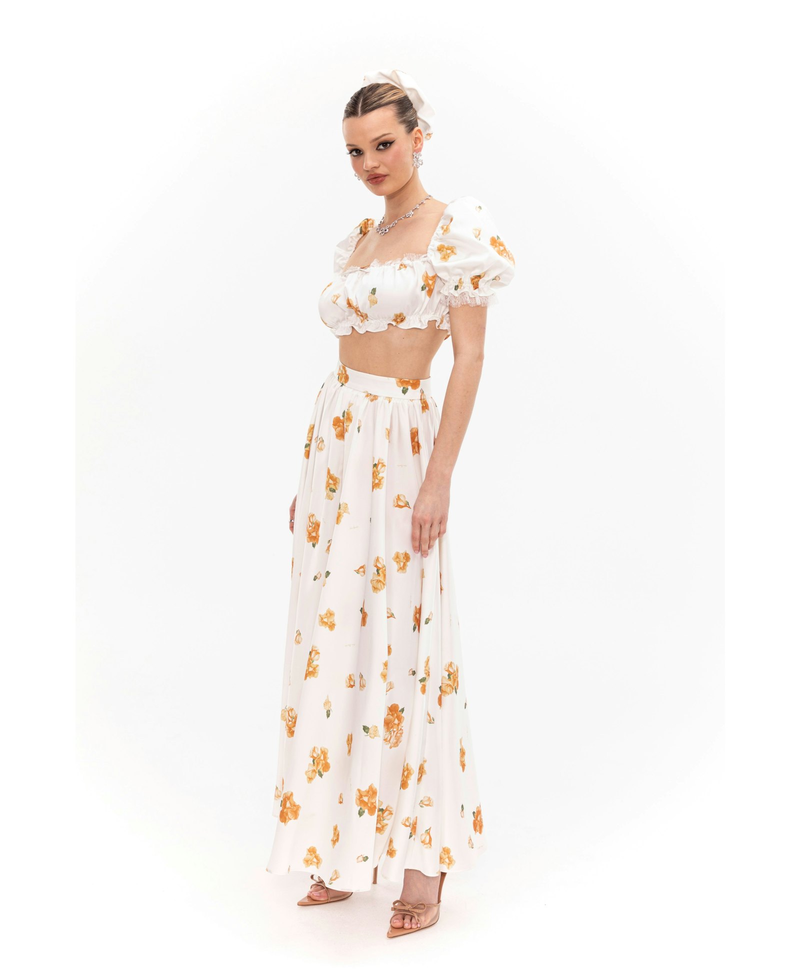 Theodora Skirt (Floral) made by Nana Jacqueline