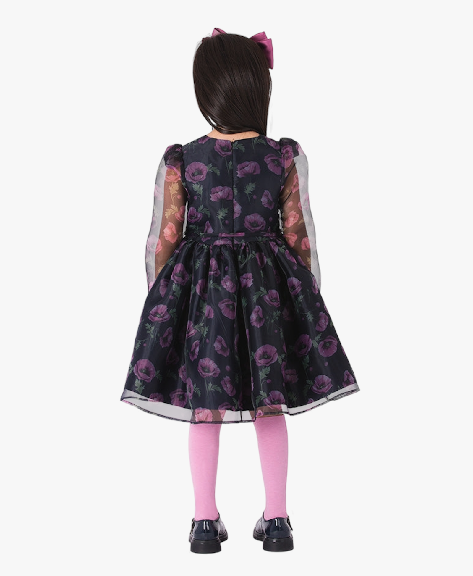 Floral Organza Girls Dress made by Mama Luma