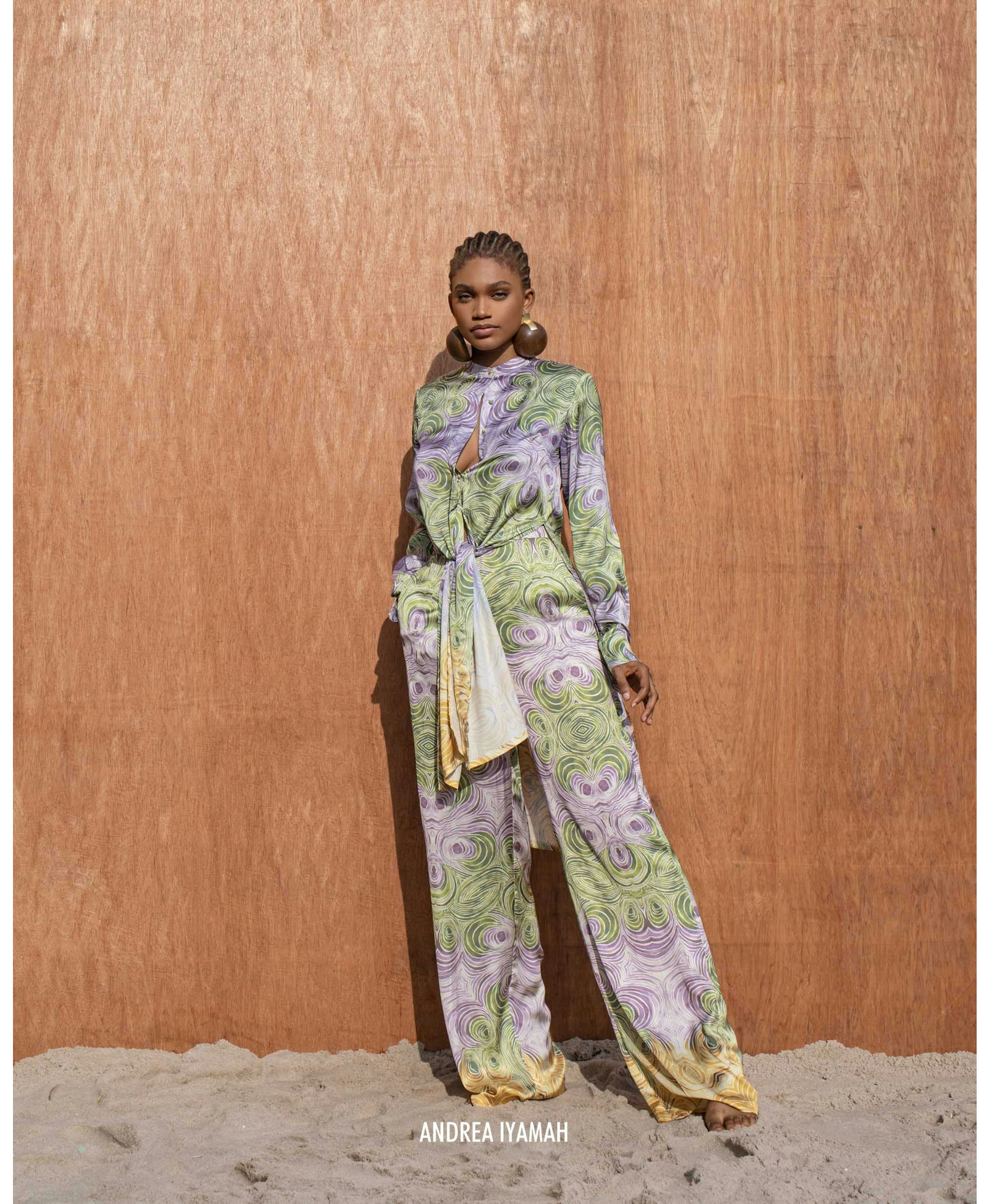 AKACIA PANTS made by Andrea Iyamah
