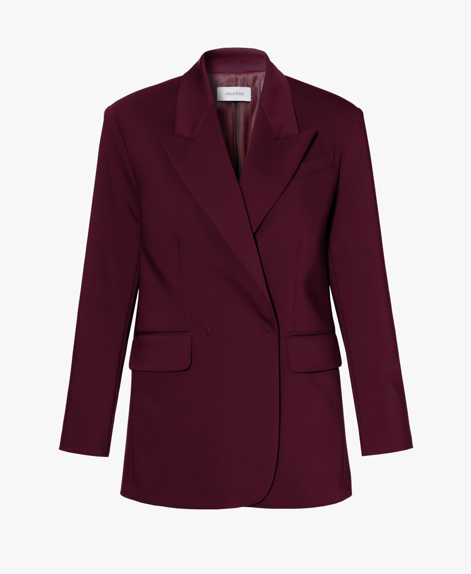 Blazer Blair Burgundy Wine made by HALEWSKI