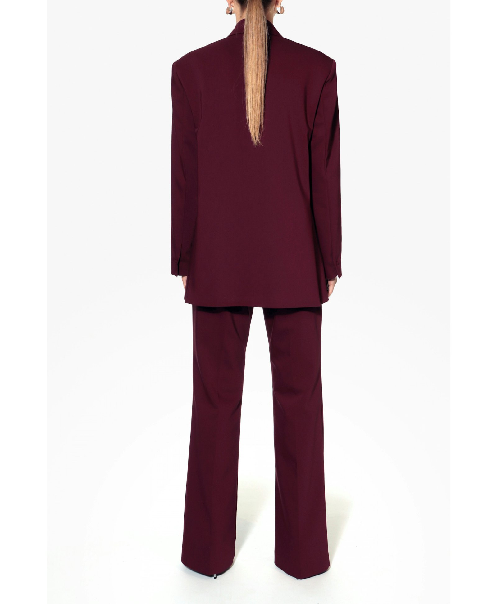 Blazer Blair Burgundy Wine made by HALEWSKI