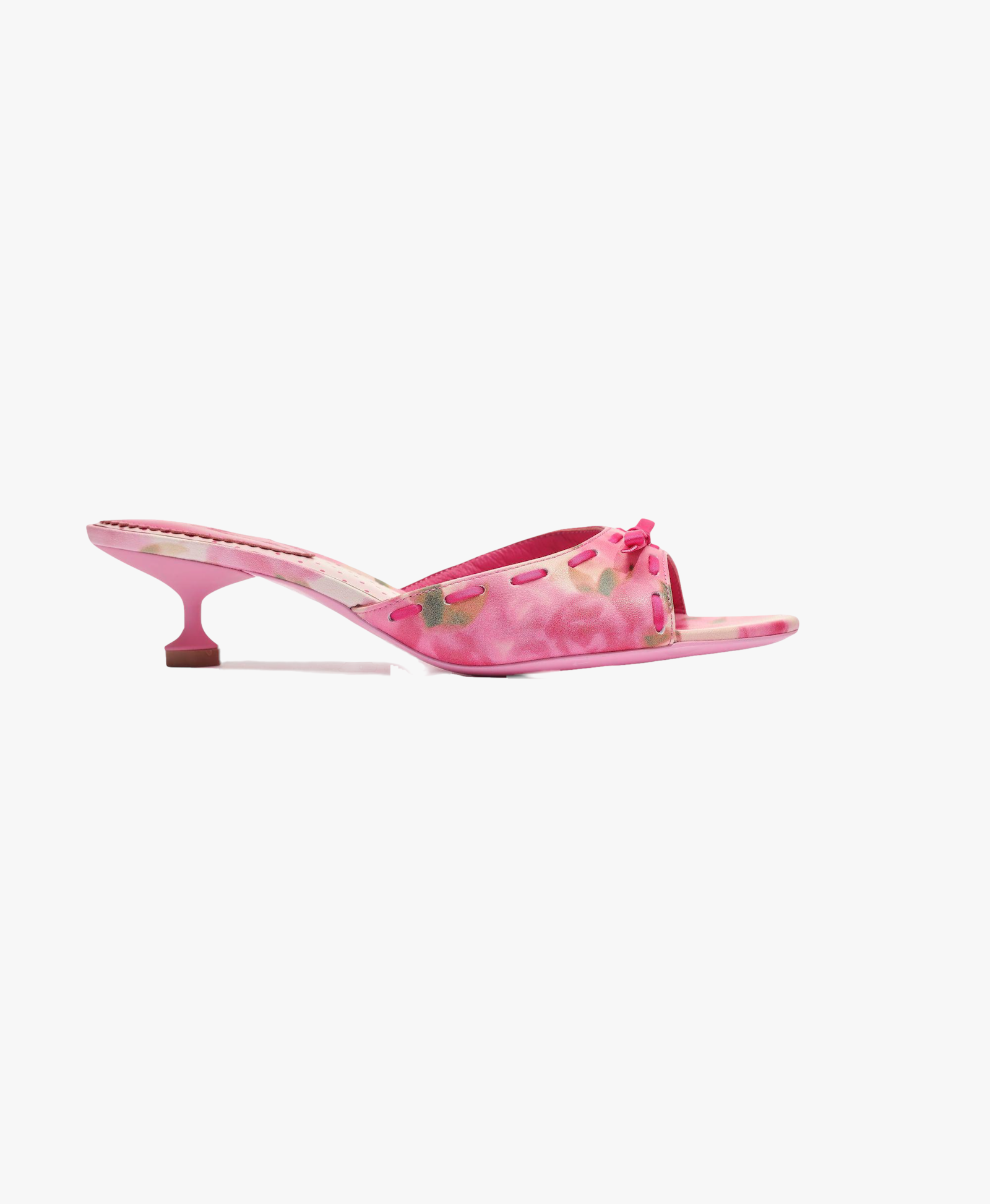 Paulina Bow Heels (Rose) (Final Sale) in Pink made by Nana Jacqueline