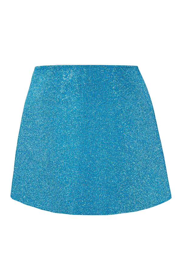 Shop Nué Camille Skirt Aquamarine Blue