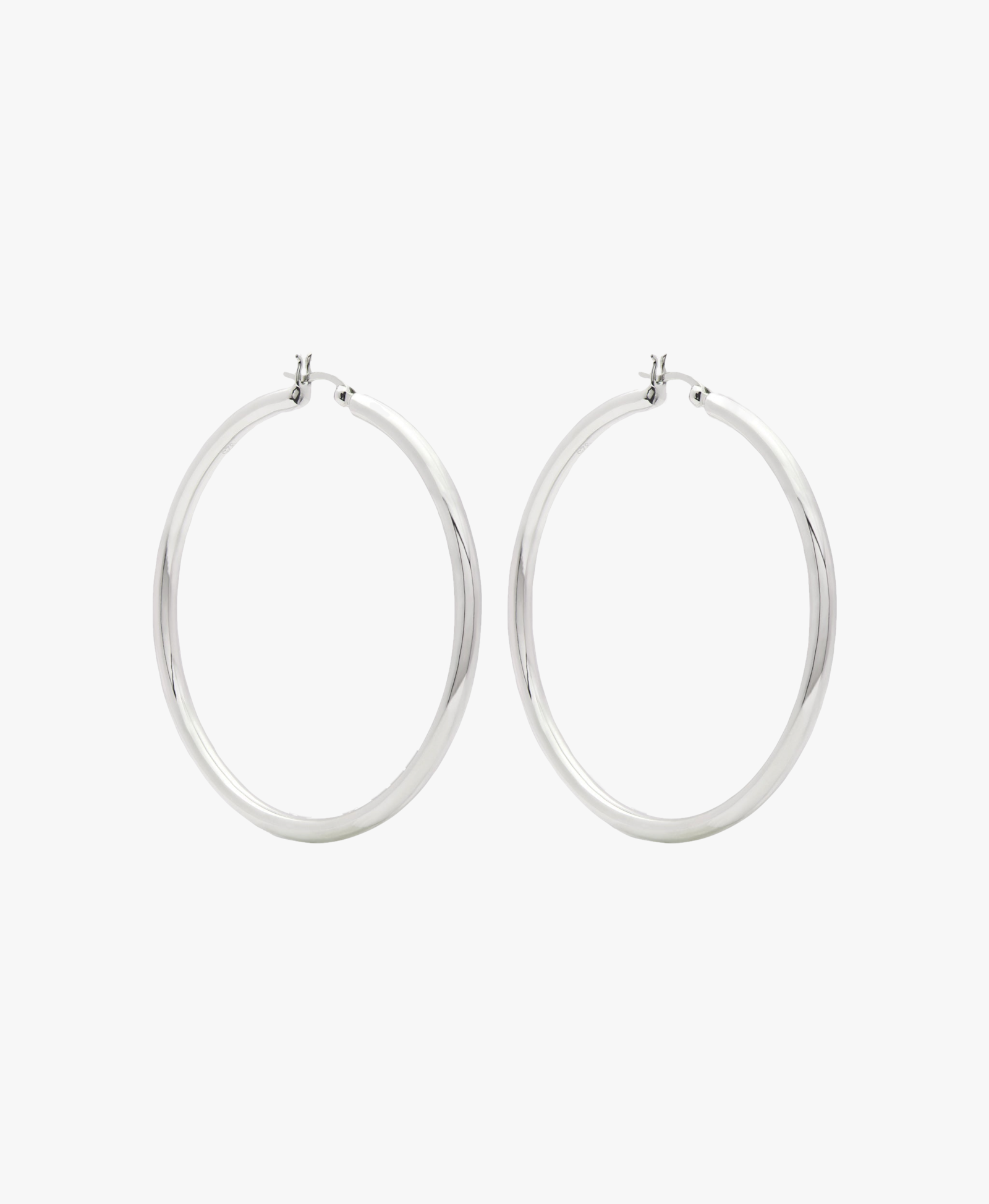 SIMP HOOP LARGE SILVER made by ENNUI