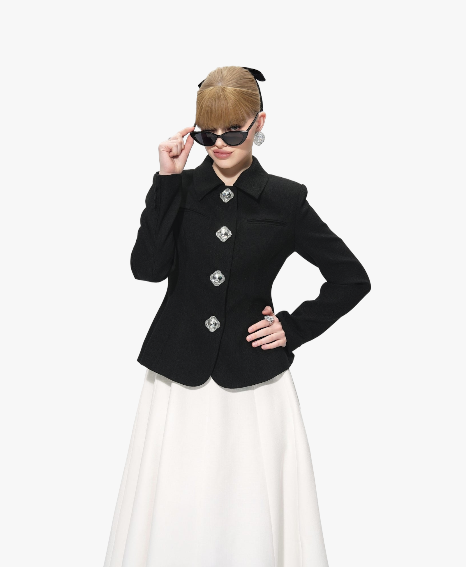 Vanessa Blazer (Black) made by Nana Jacqueline