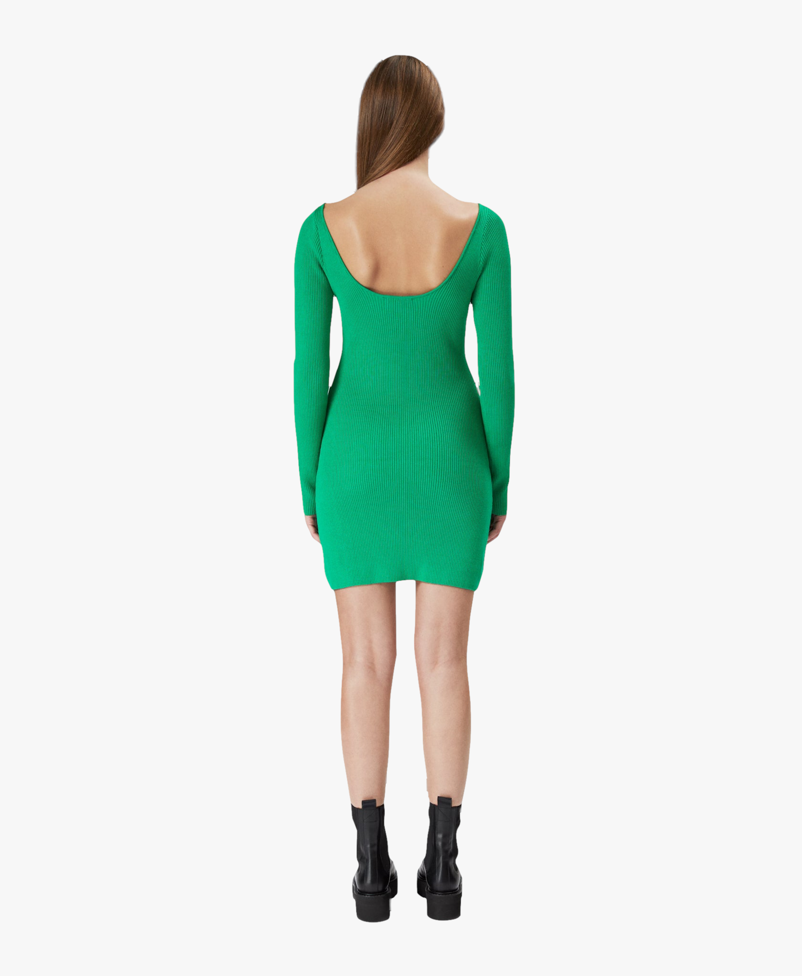 Noomi Dress in Green made by AÉRYNE
