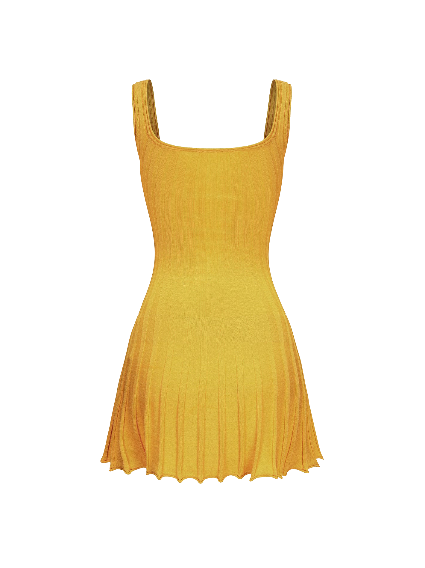 NANA JACQUELINE JANELLE KNIT DRESS (YELLOW) 