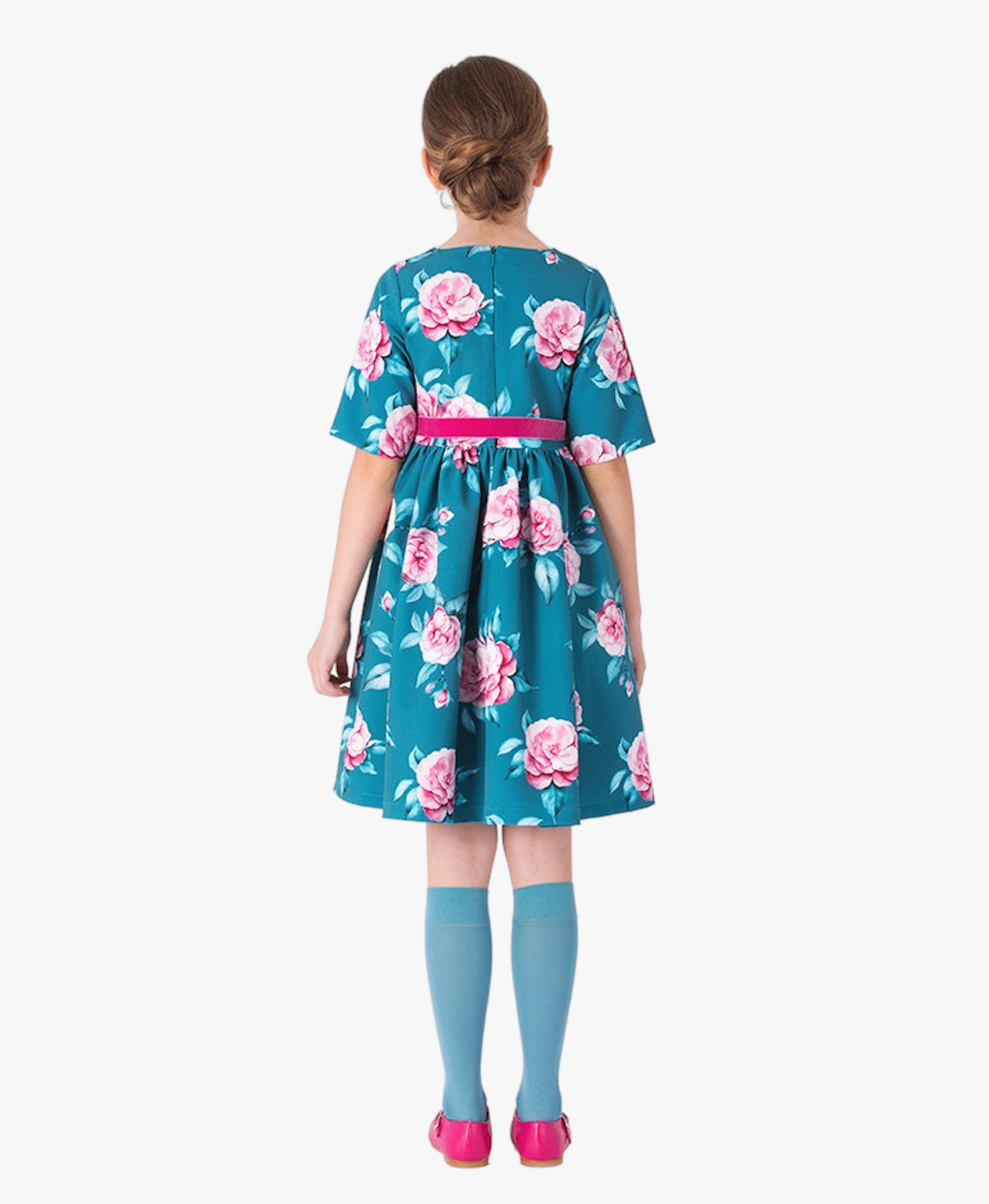 Floral Savaya Girls Dress made by Mama Luma