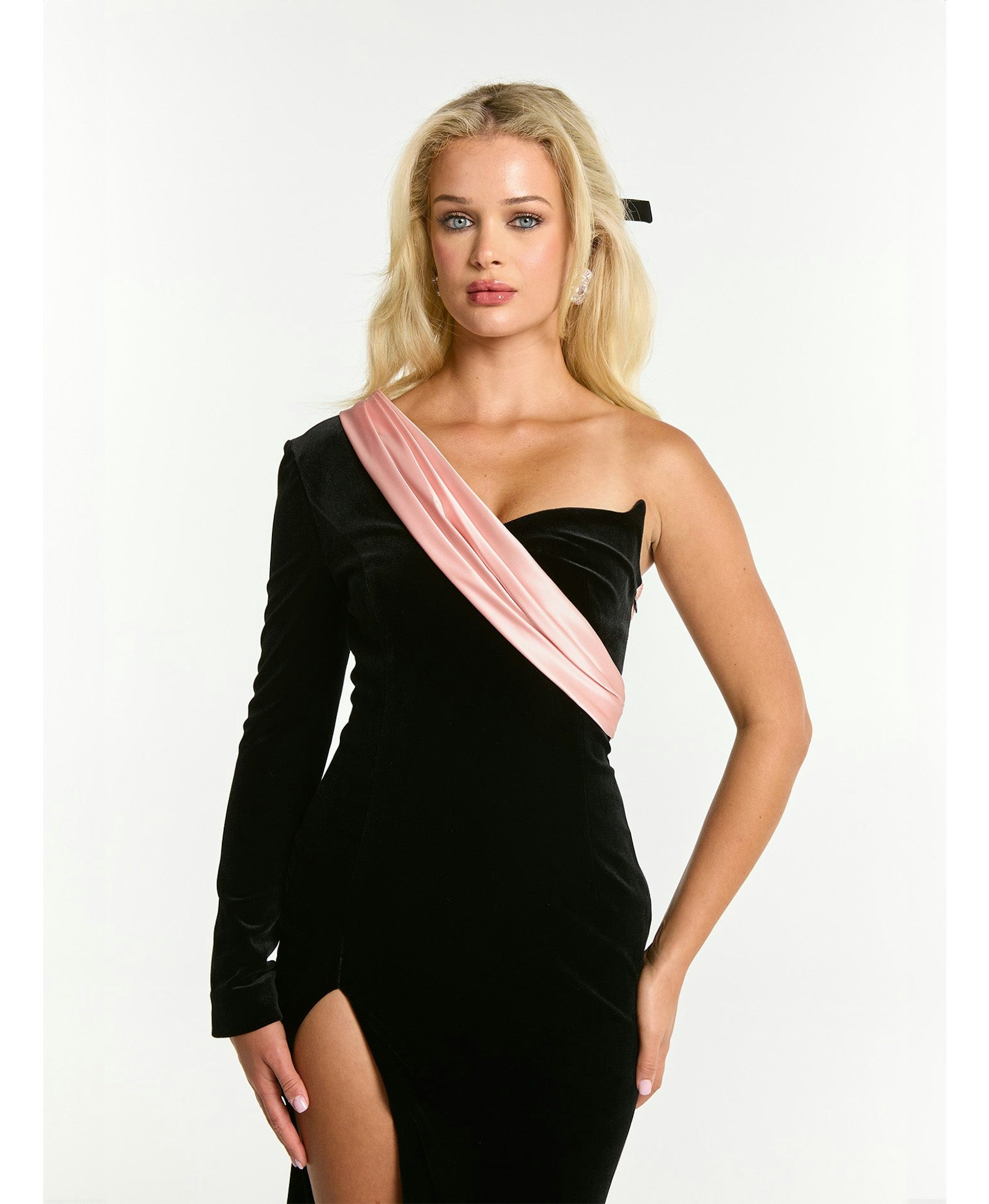 Bethany Velvet Dress made by Nana Jacqueline