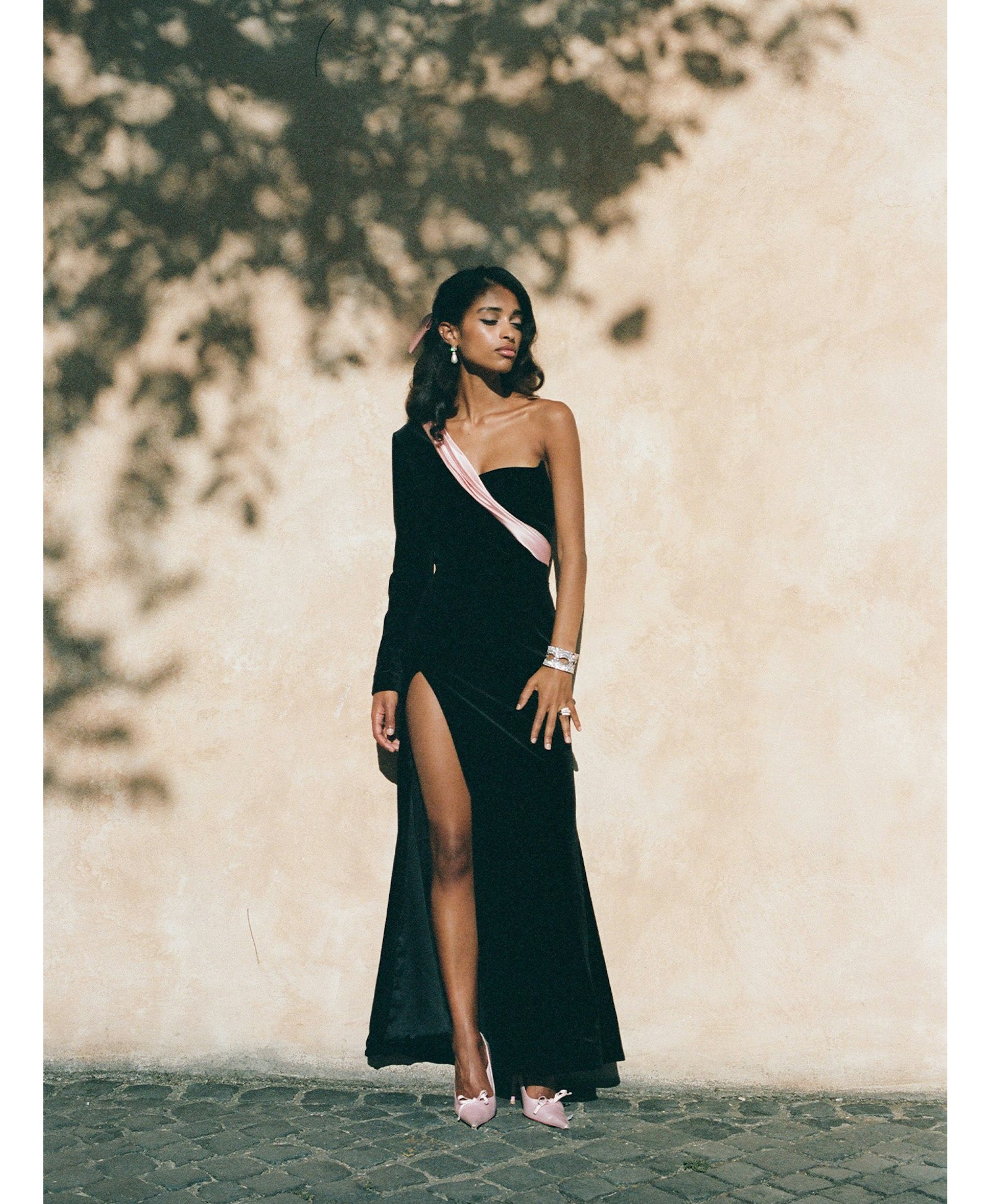 Bethany Velvet Dress made by Nana Jacqueline