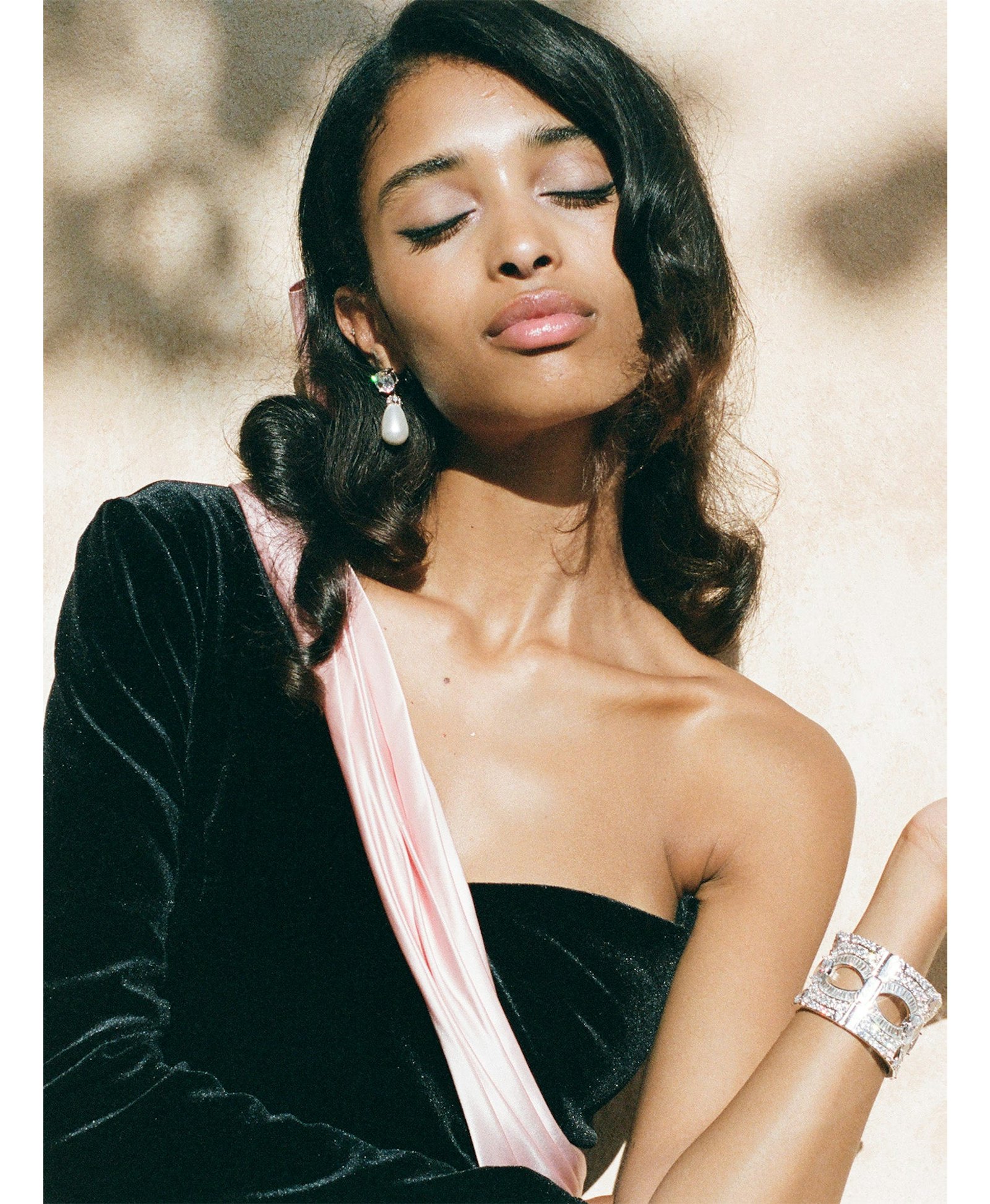 Bethany Velvet Dress made by Nana Jacqueline