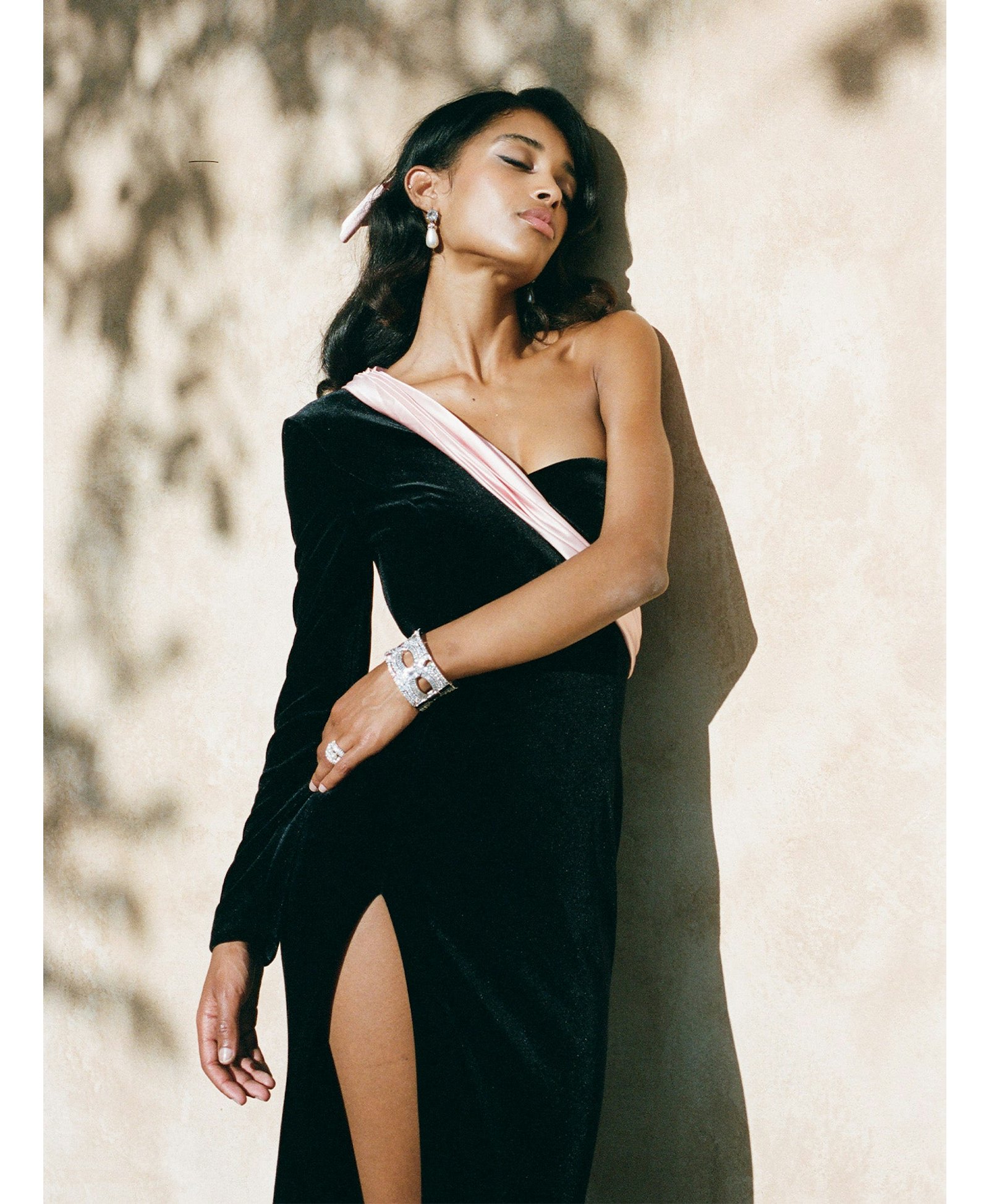 Bethany Velvet Dress made by Nana Jacqueline