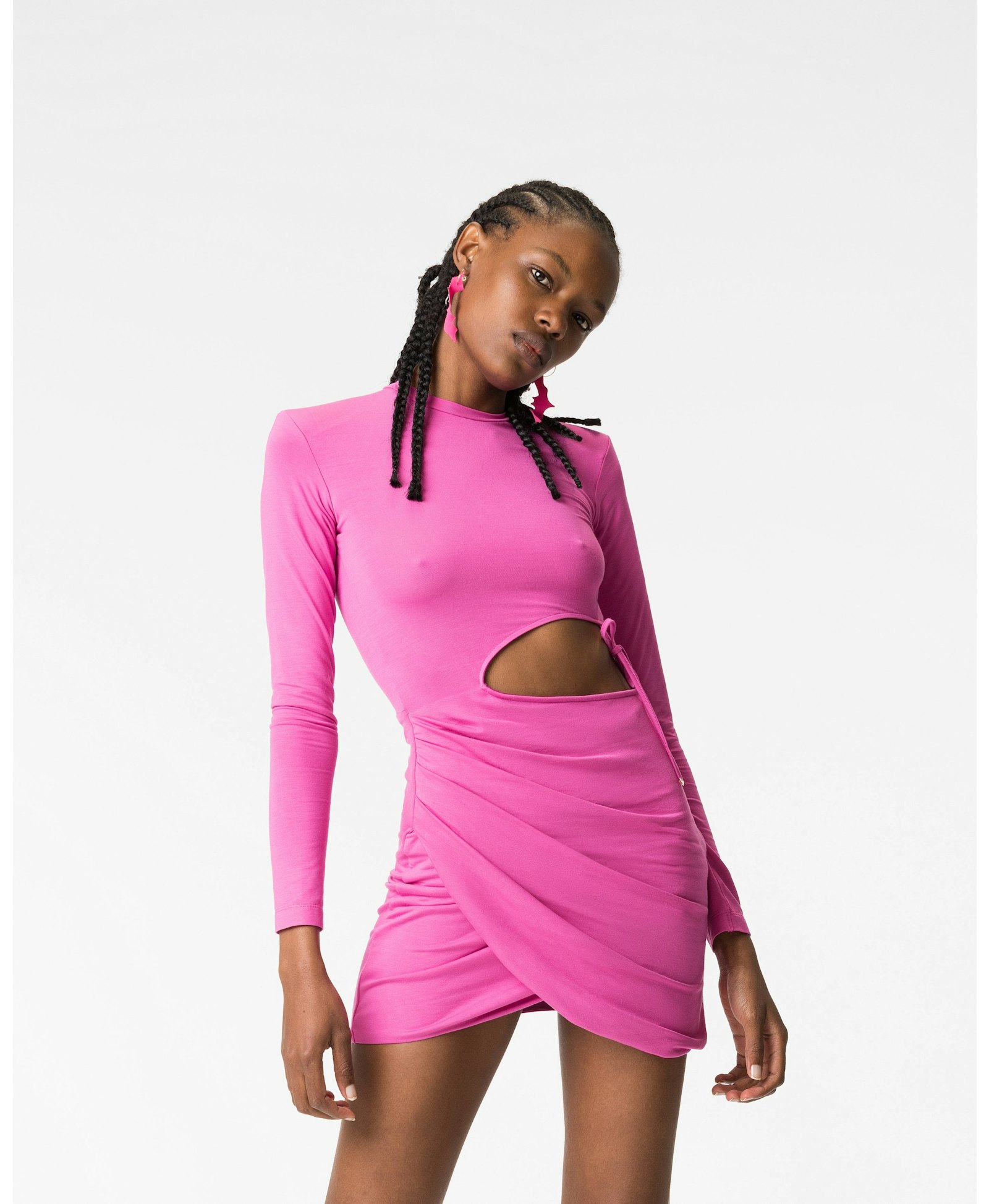 Yala mini dress in Pink made by DIVALO