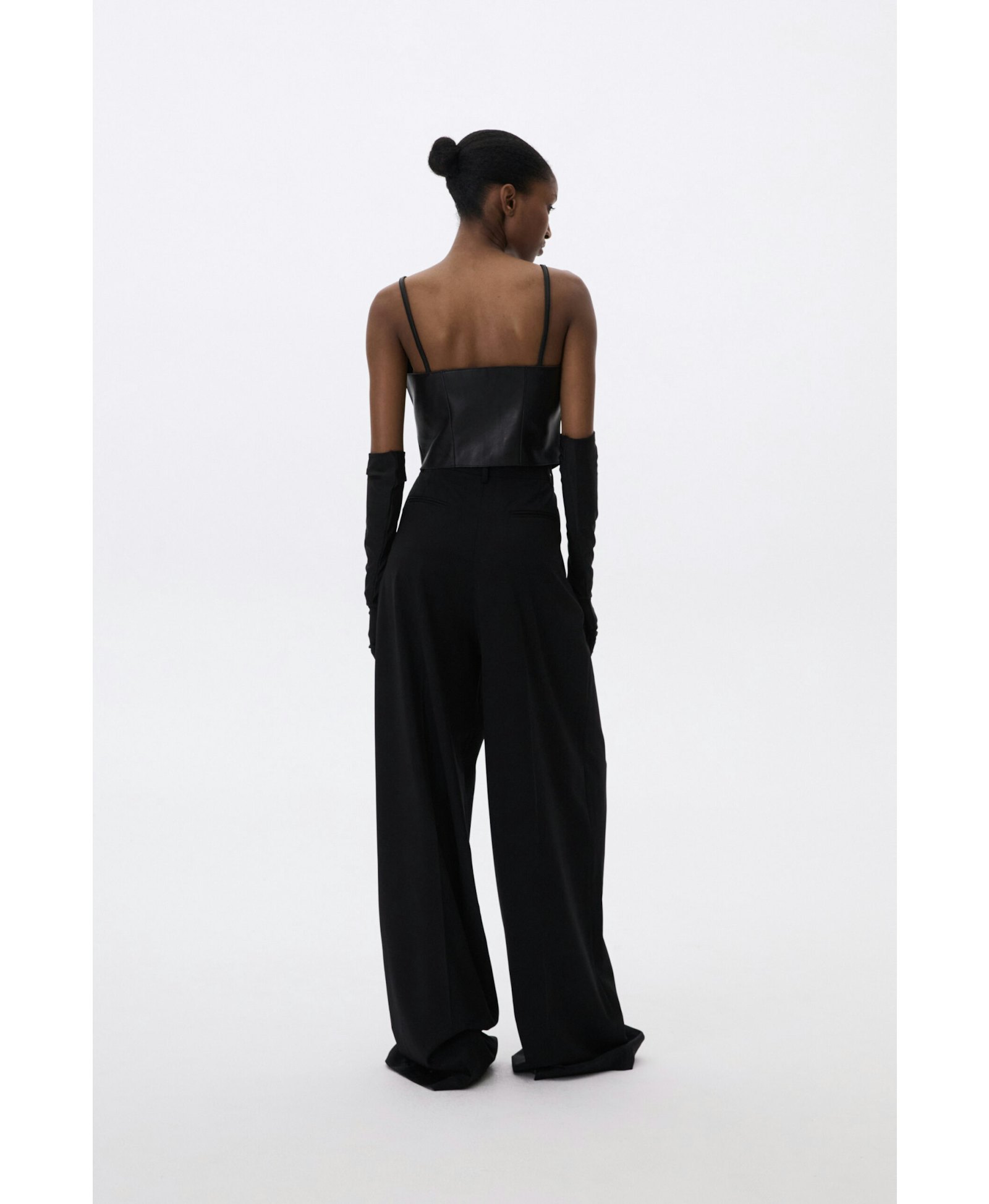 Wide Leg Tailored Trousers made by YAVORSKA