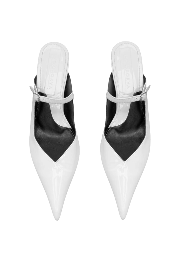 Ingorokva Tinate Mules In White