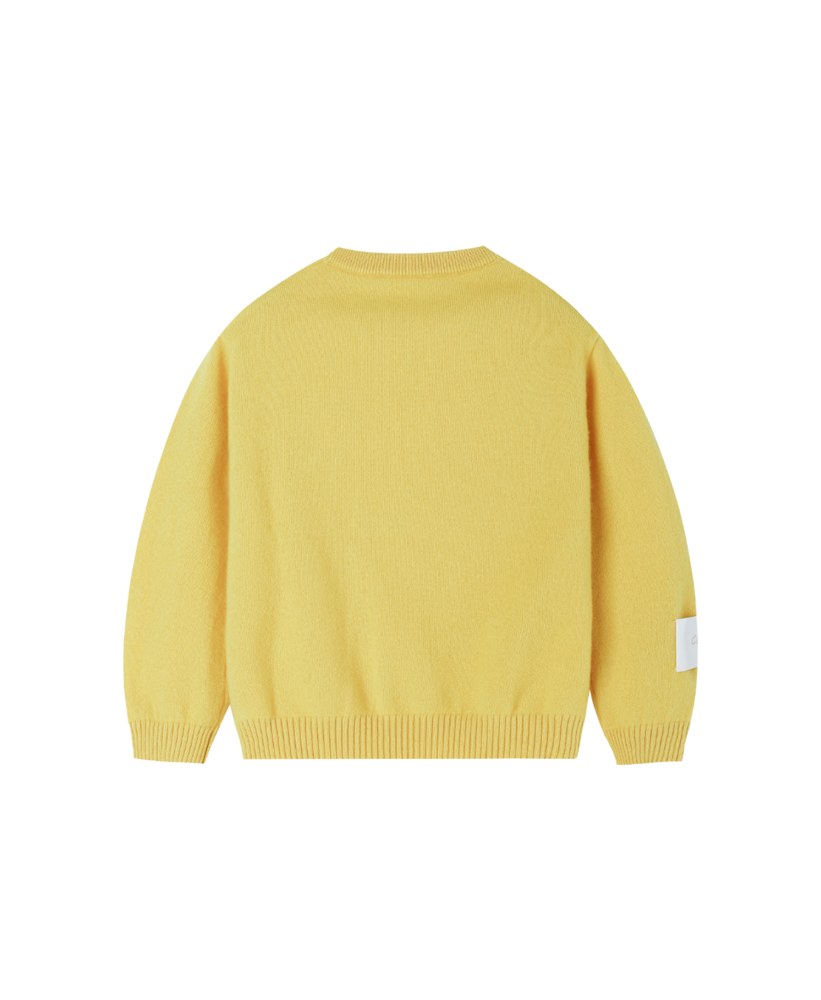 Essential Baby Cashmere Jumper | Sunbeam Yellow made by CozyU