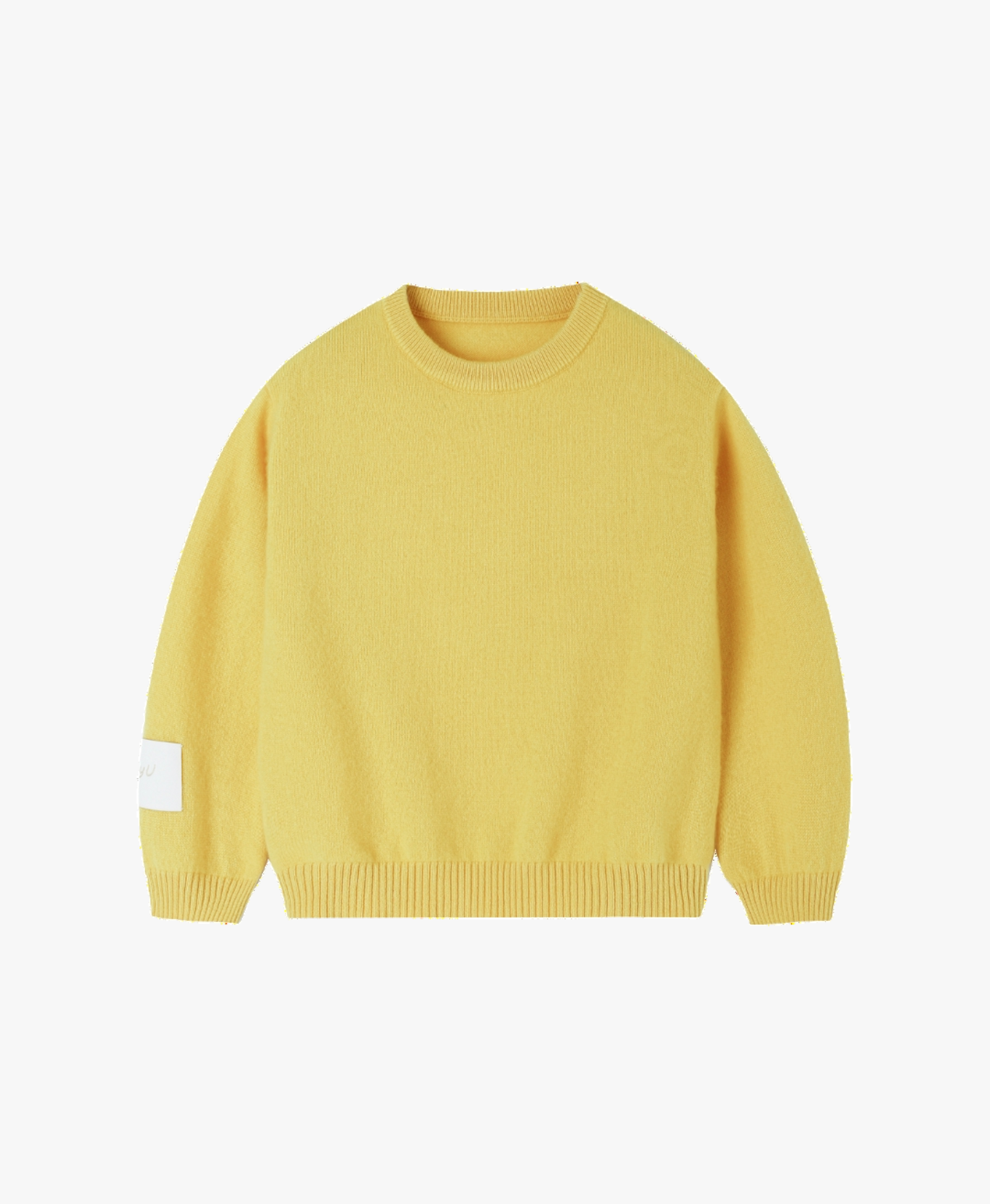 Essential Baby Cashmere Jumper | Sunbeam Yellow made by CozyU