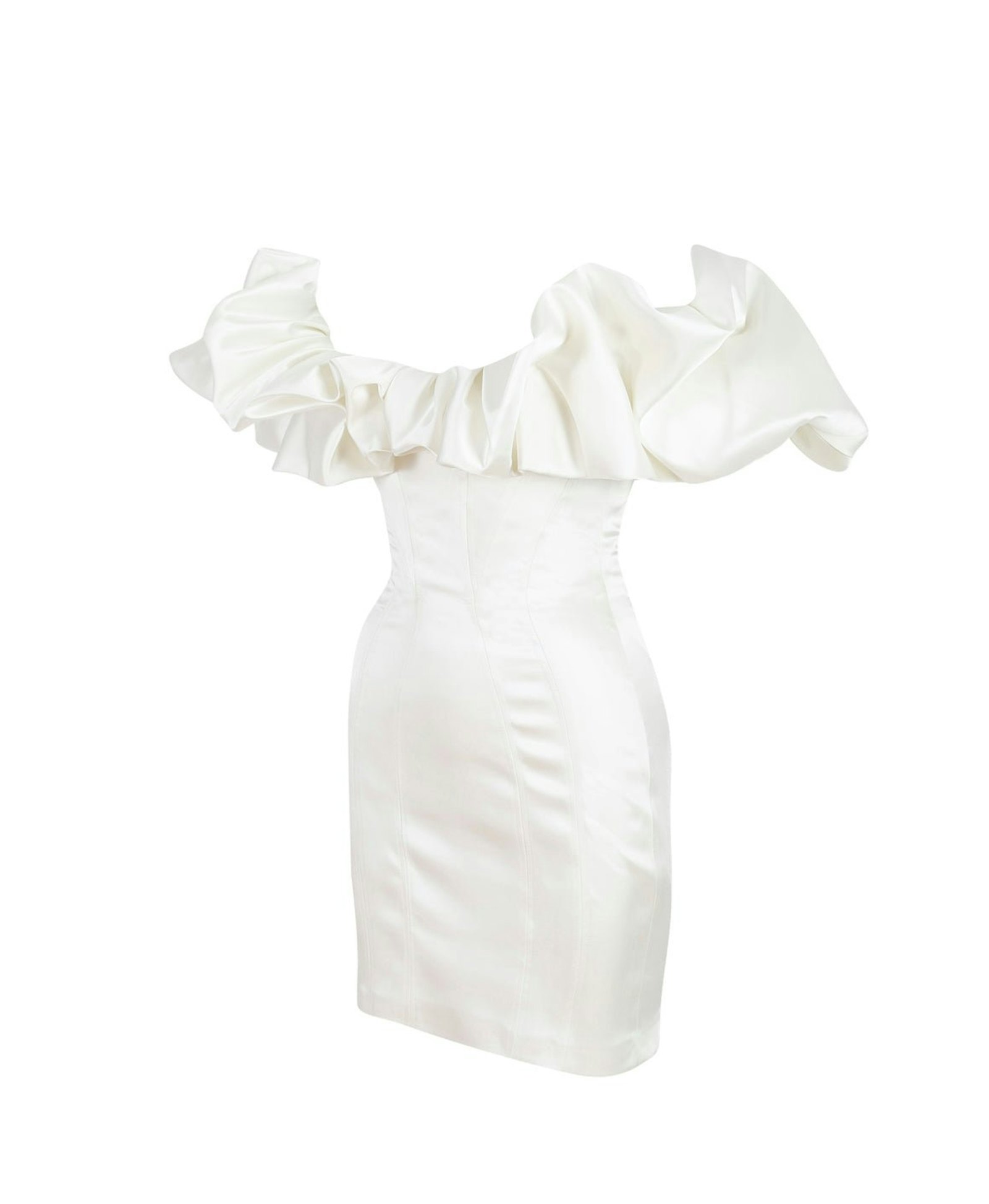 Vieanna Dress - White in White made by Gigii's