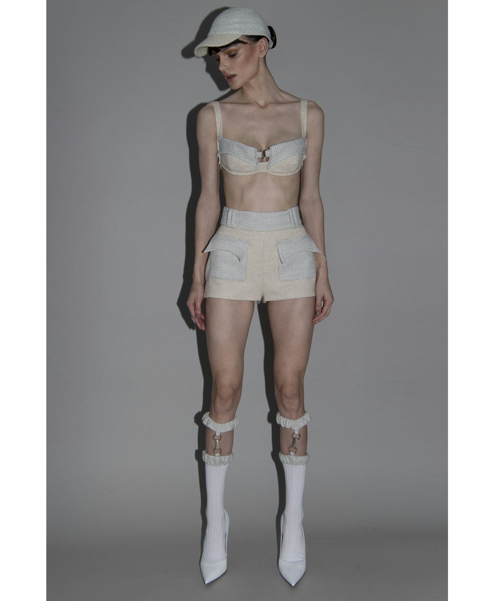 ALPACA RING TOP in Beige made by Vestiaire d'un Oiseau Libre