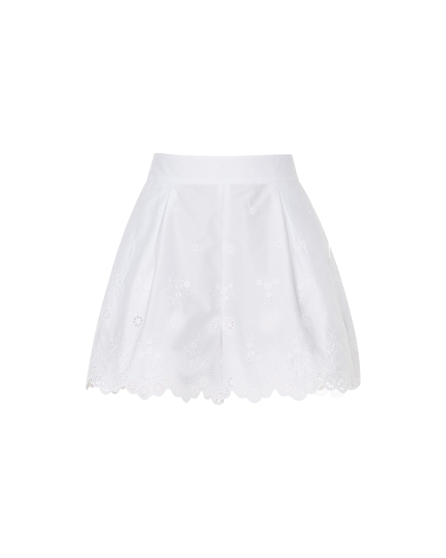 Yvon Azalee Shorts In White