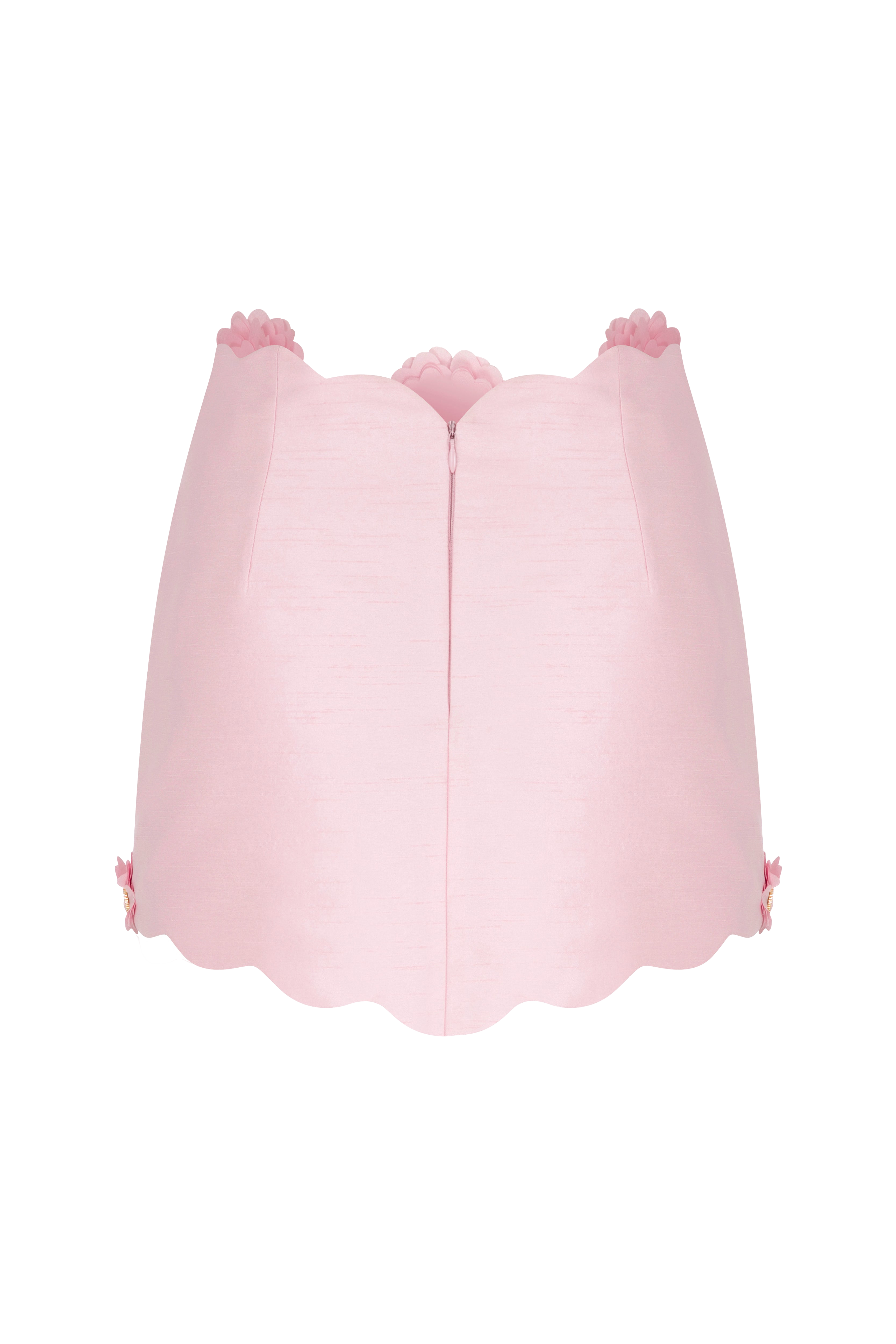 Shop Declara Clover Iconic Skirt In Pink