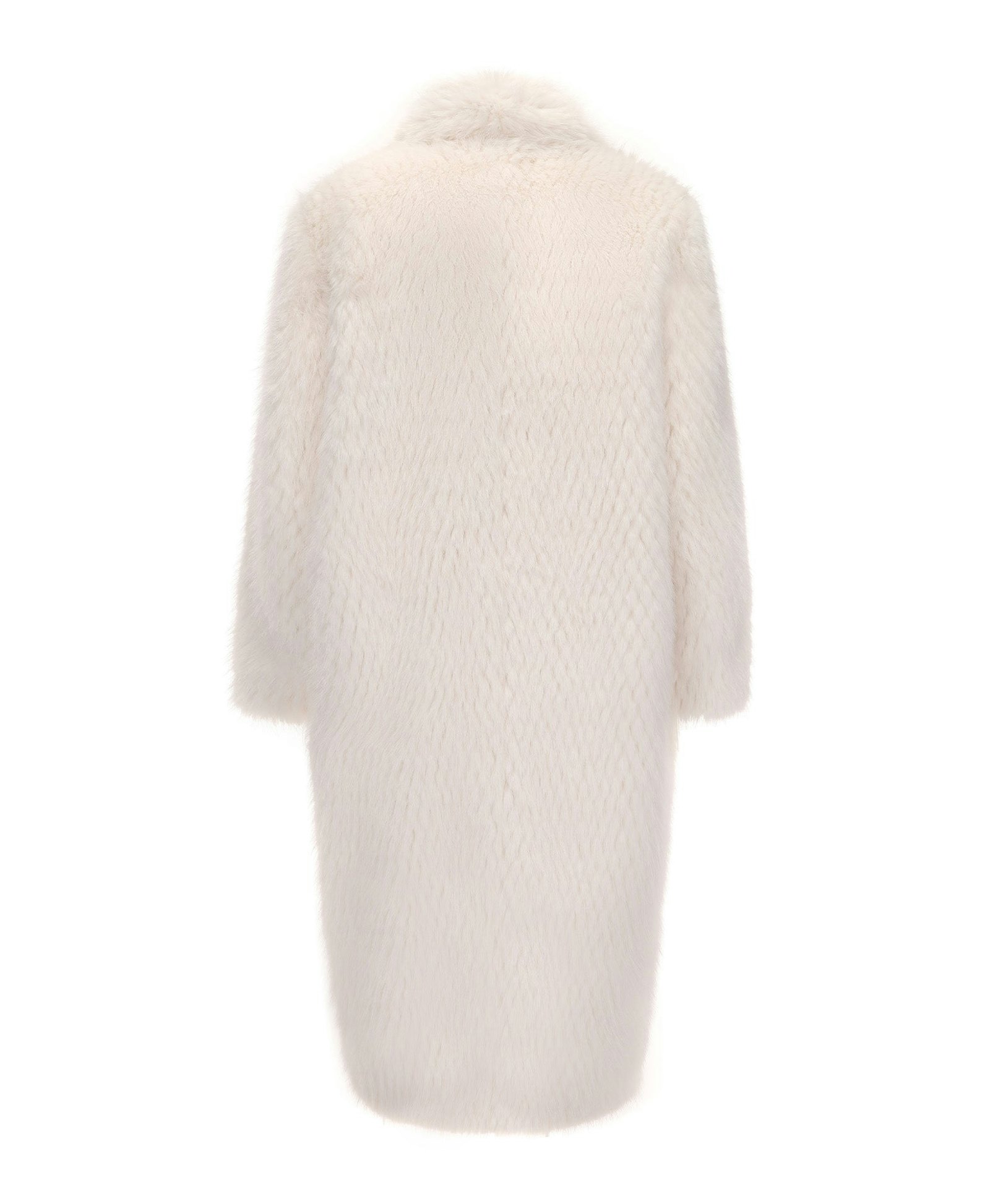 Marisa Fur Coat (White) made by Nana Jacqueline