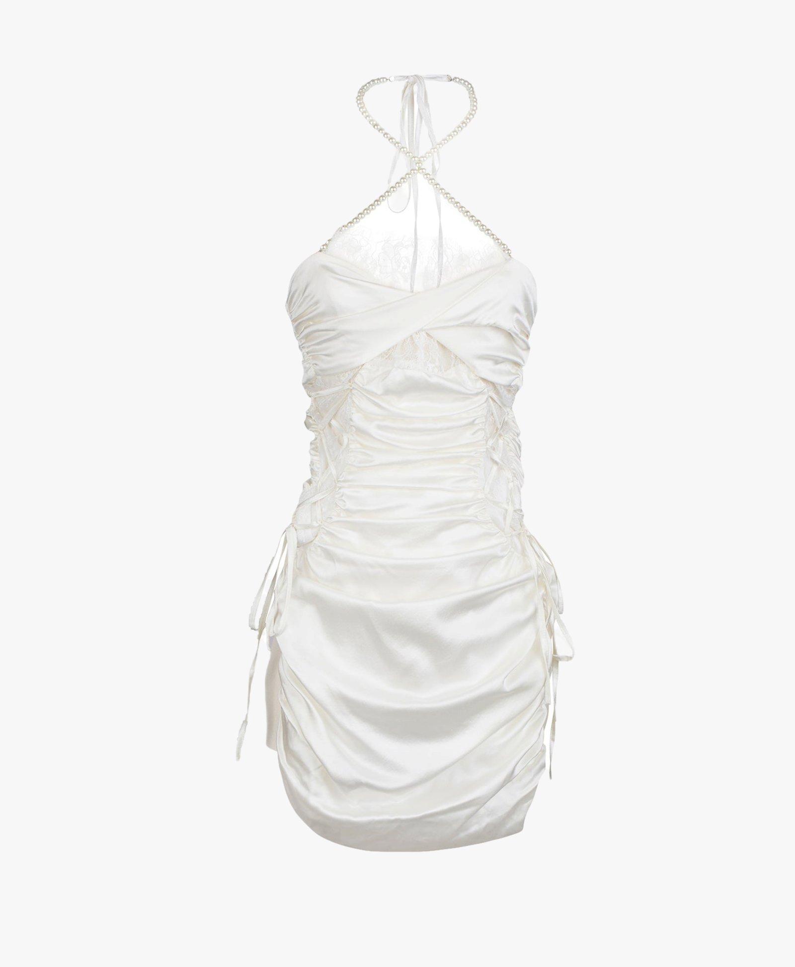 Elisa Dress (White) (Final Sale) made by Nana Jacqueline