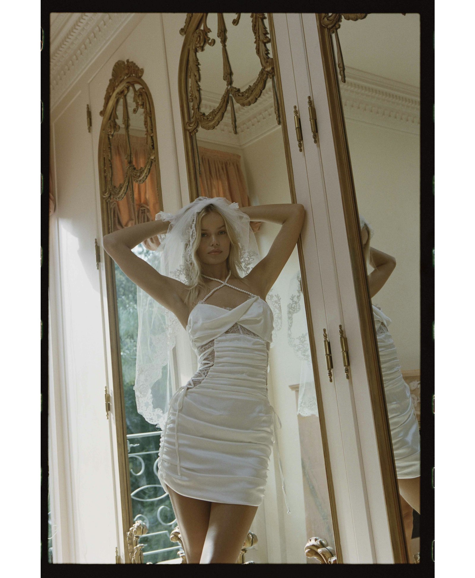 Elisa Dress (White) (Final Sale) made by Nana Jacqueline