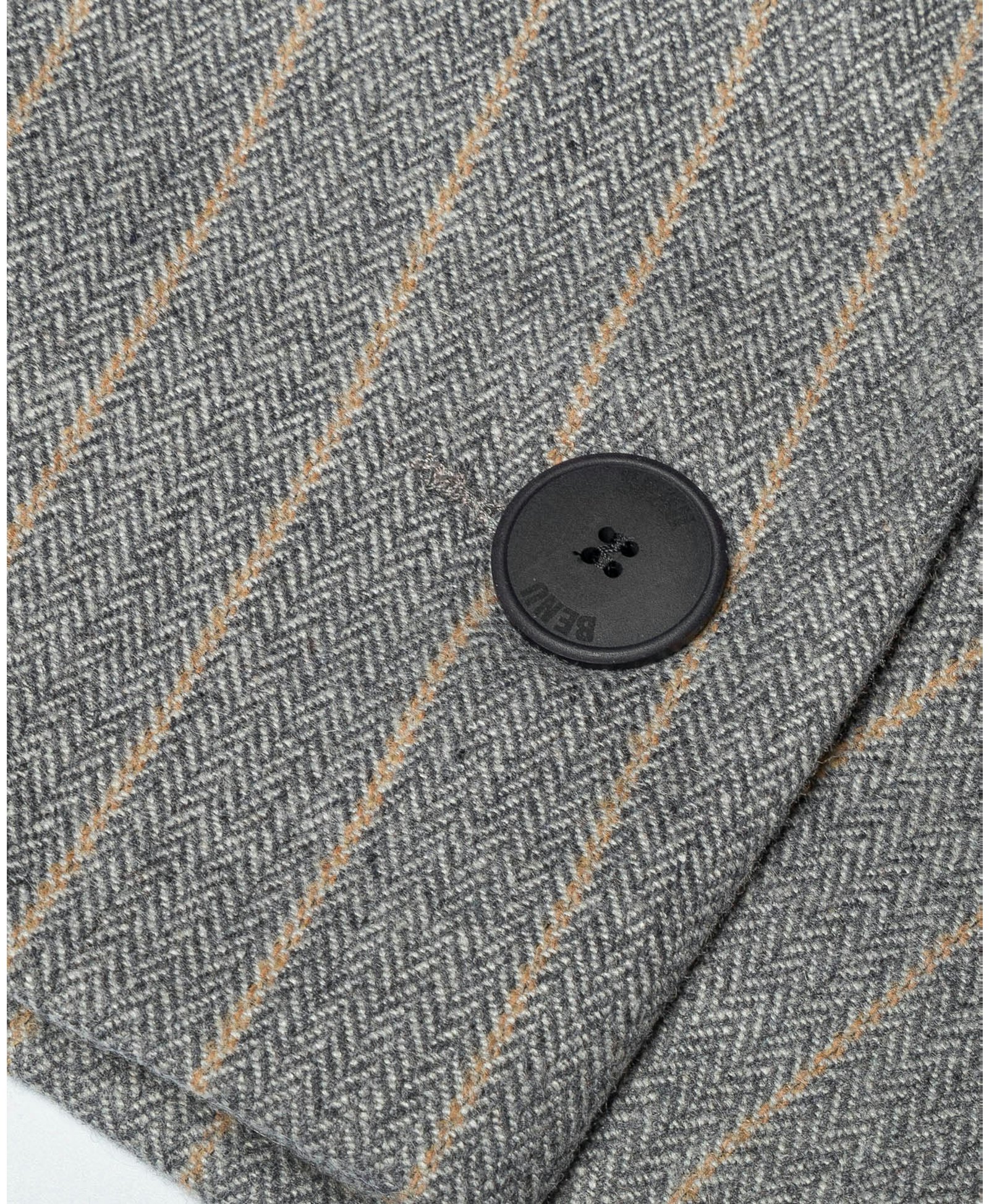 SHORT STRIPED JACKET made by BENU Studio