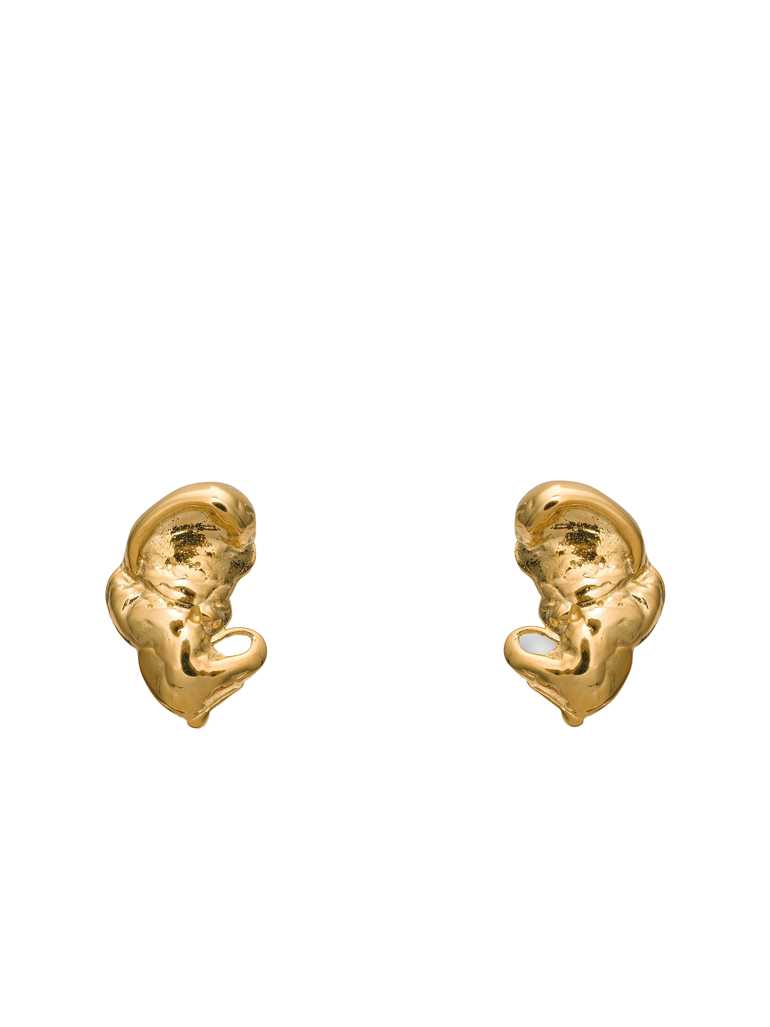 Eva Remenyi Euphoria Elephant Small Earrings Gold