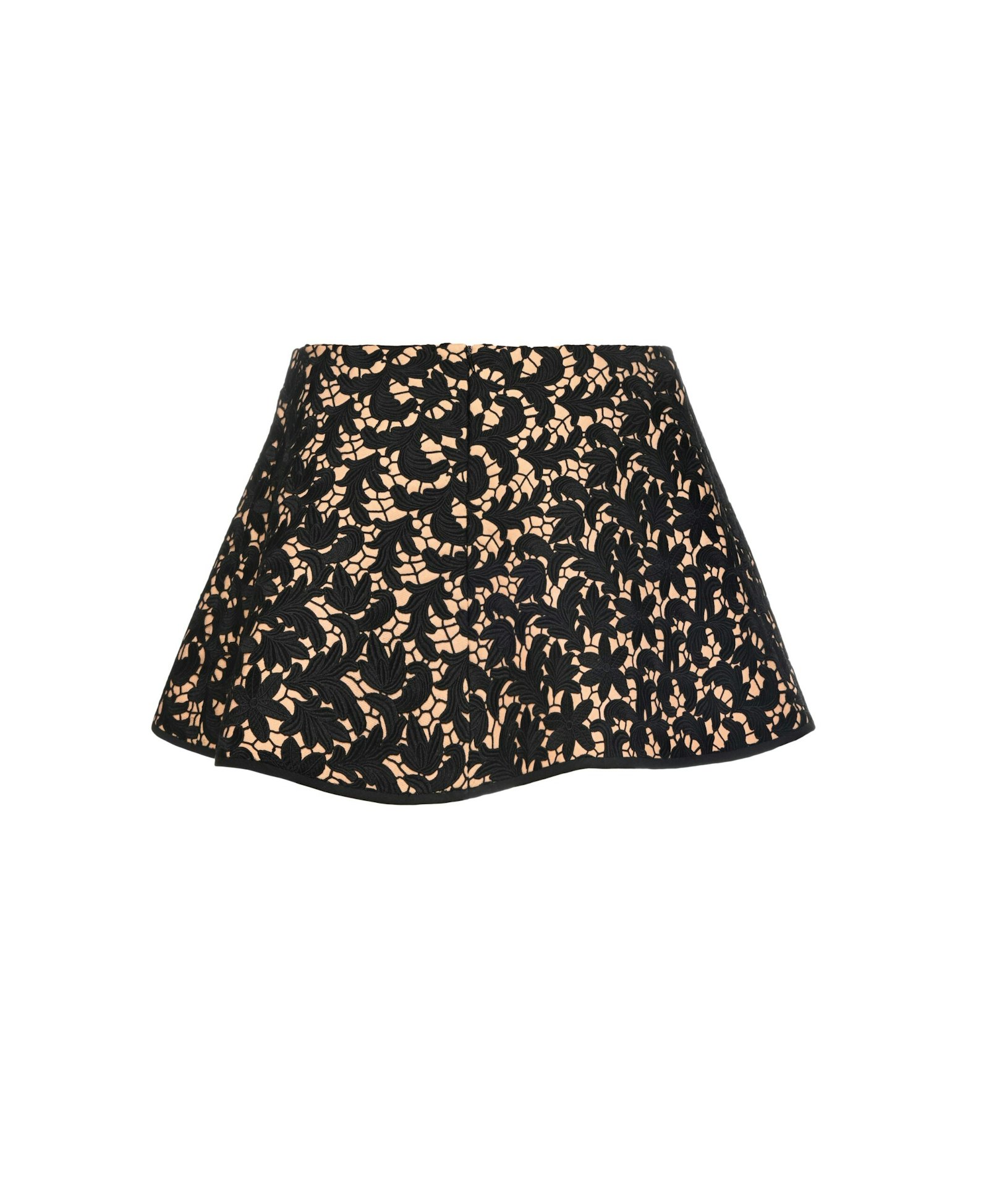 Floral midi dress with overlayer skirt made by Maria Kokhia