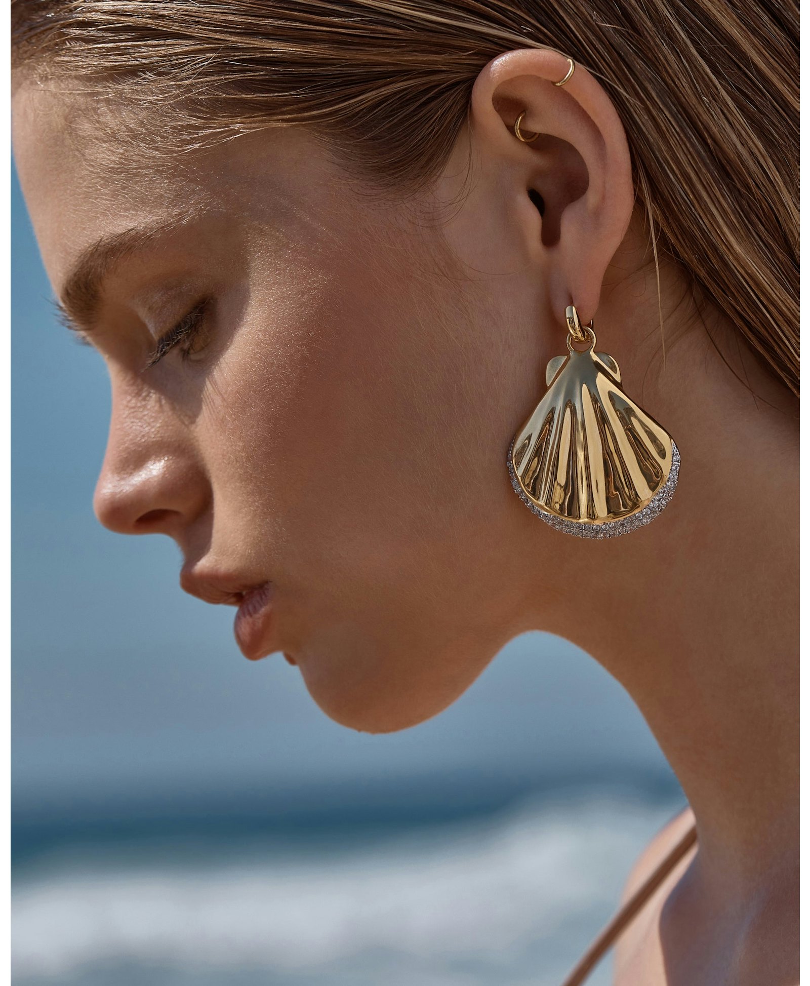 Milos Earrings made by Amber Sceats