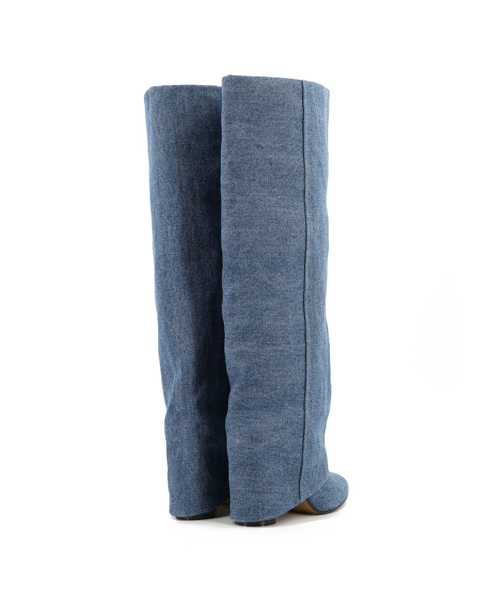 BERTA LUNGA DENIM BOOTS made by Toral