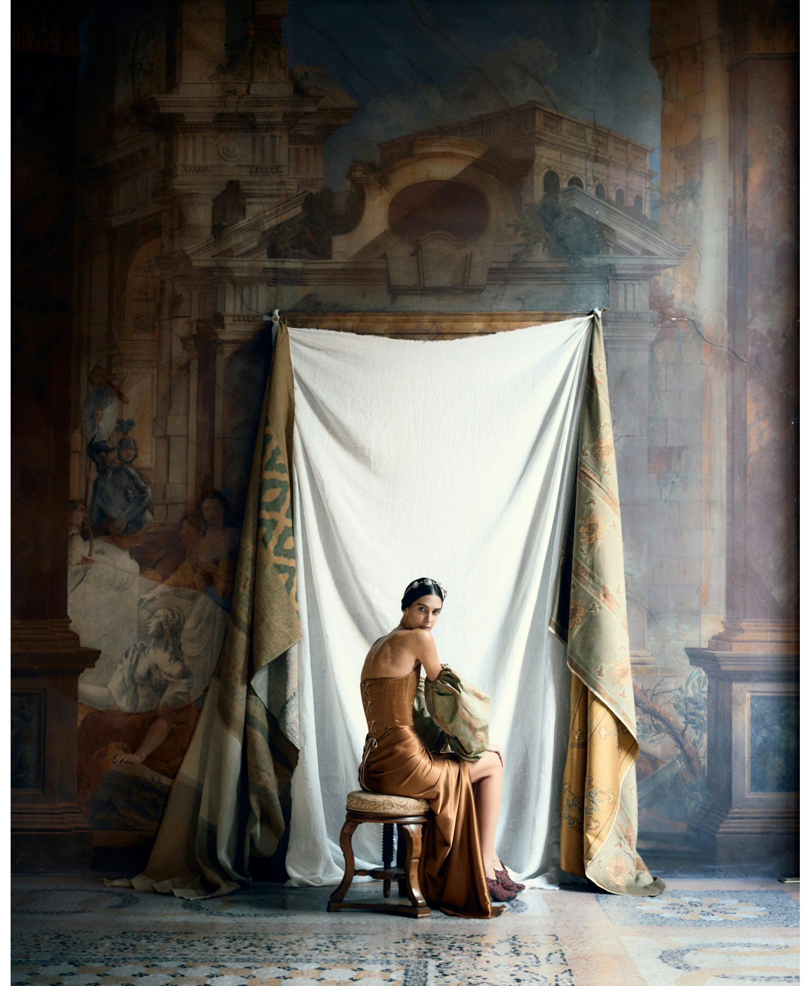 BRONZE JADE BOLEYN made by Alice Pons Milano