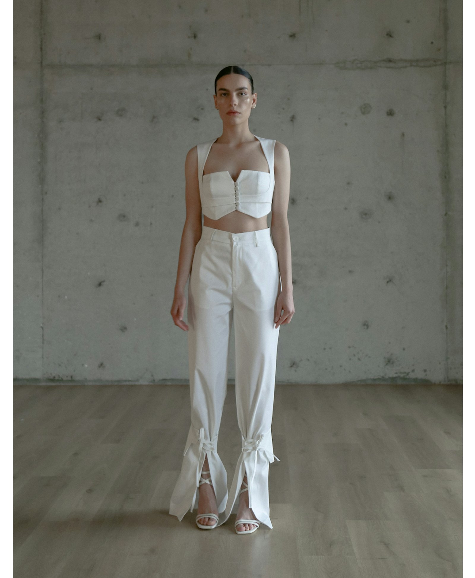 FRENKI White Top made by MAET