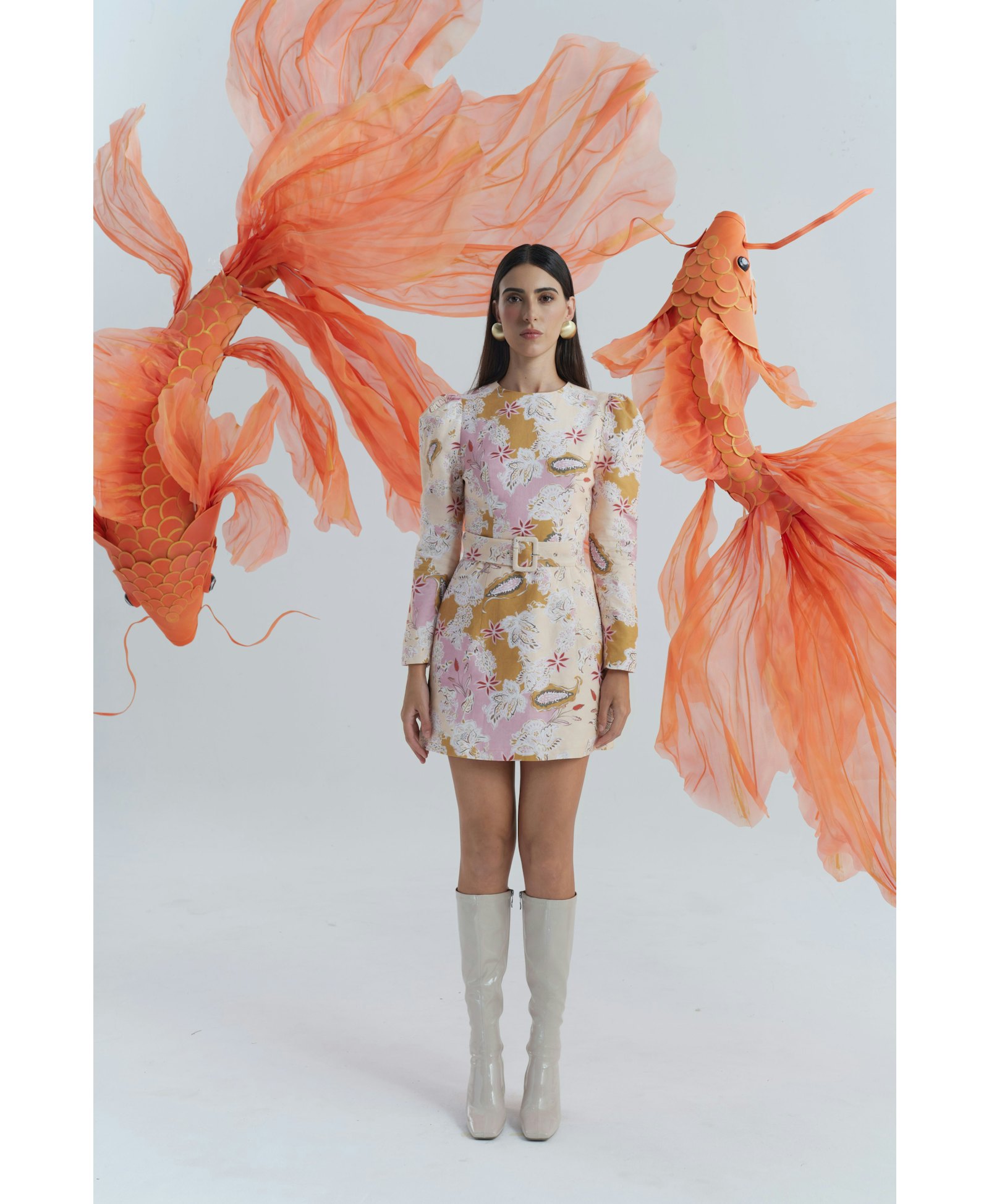 Hazel Mini Dress made by JUSTIN TONG