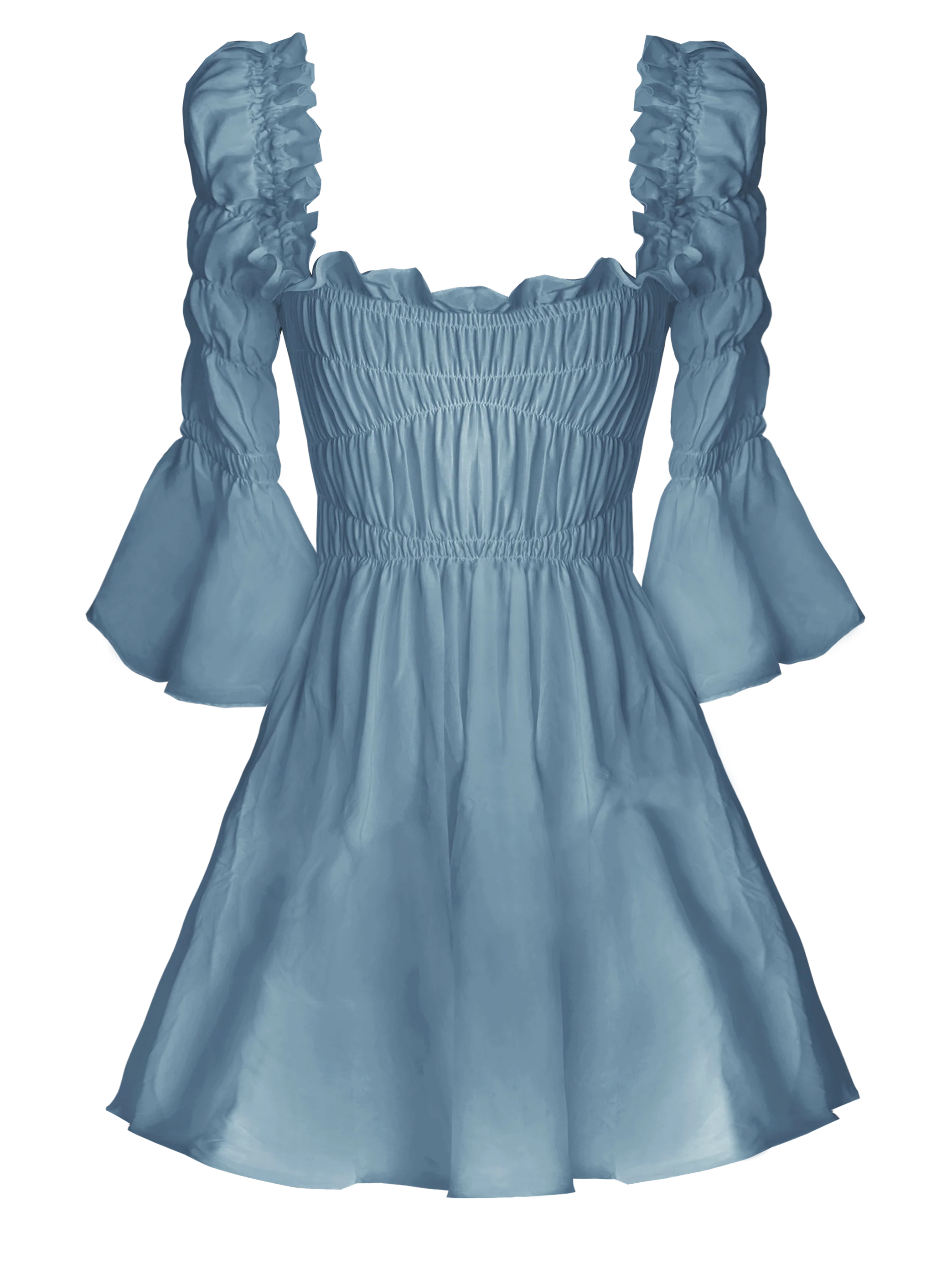 Georgia Hardinge Astra Mini Dress In Blue