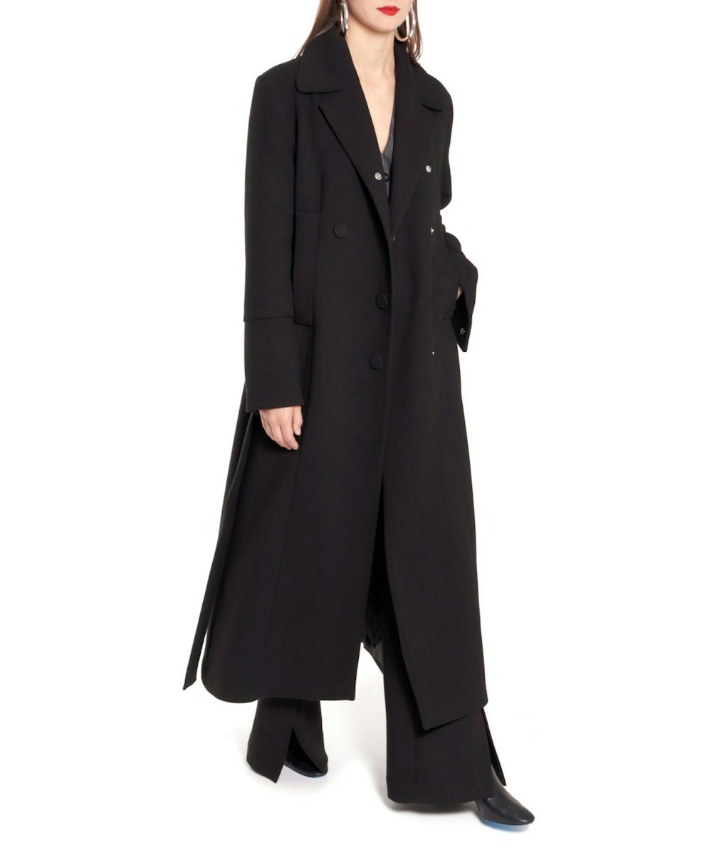 Buy Coat Tilda Designer Black by AGGI - Wool coats | Seezona